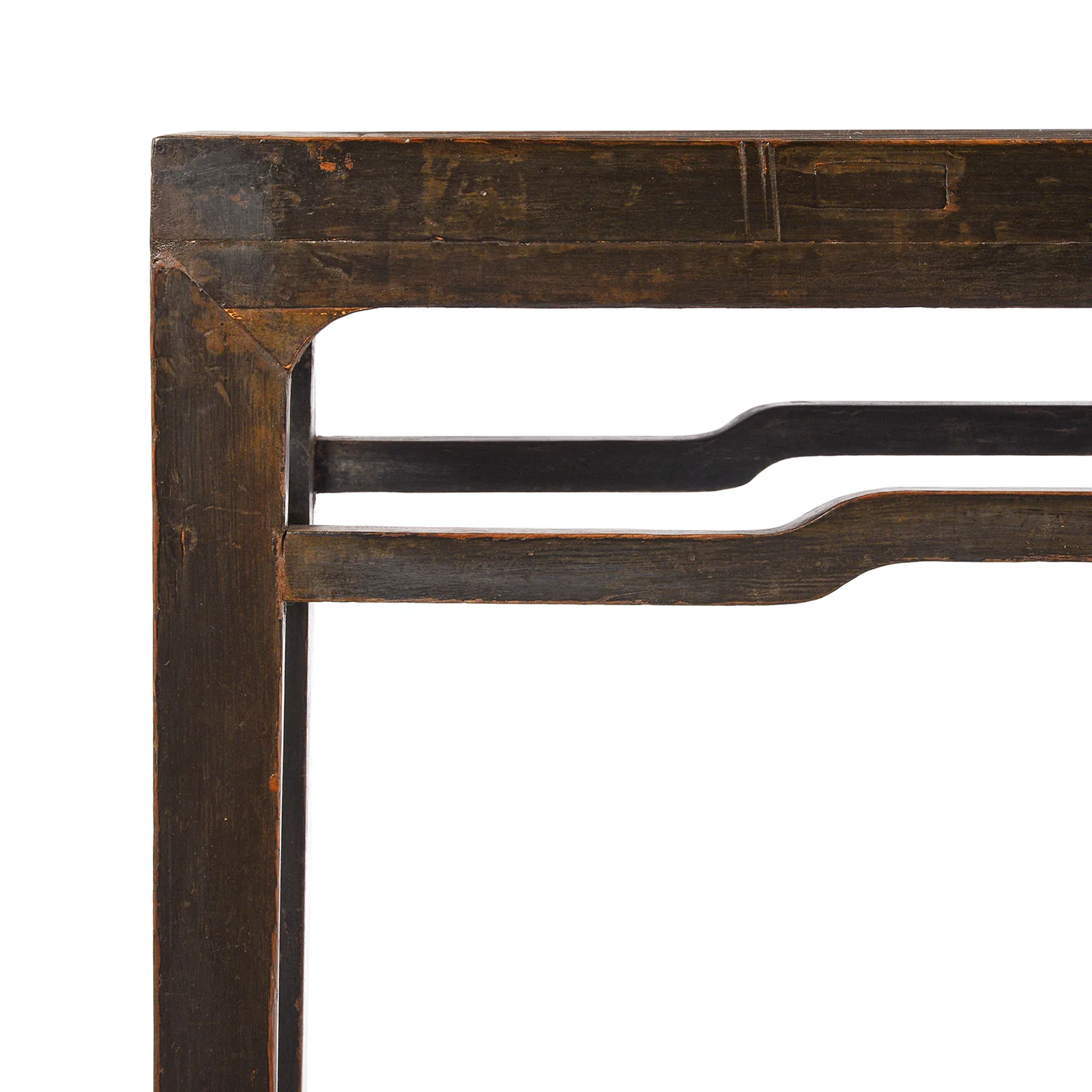 Chinese Black Lacquer Altar Table - 19th Century - Image 3