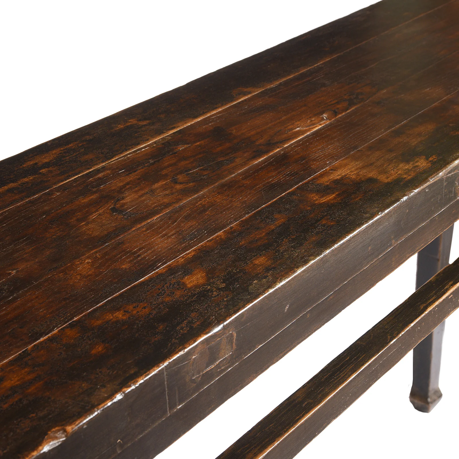 Chinese Black Lacquer Altar Table - 19th Century - Image 5