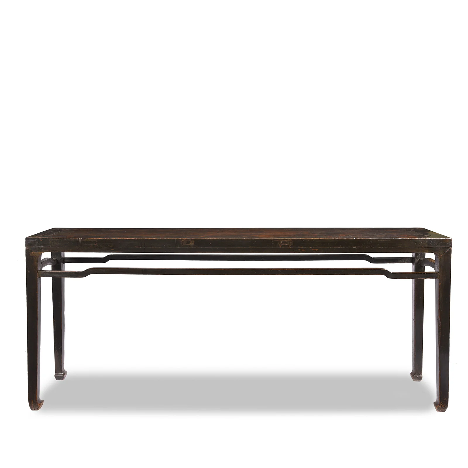 Chinese Black Lacquer Altar Table - 19th Century - Image 7