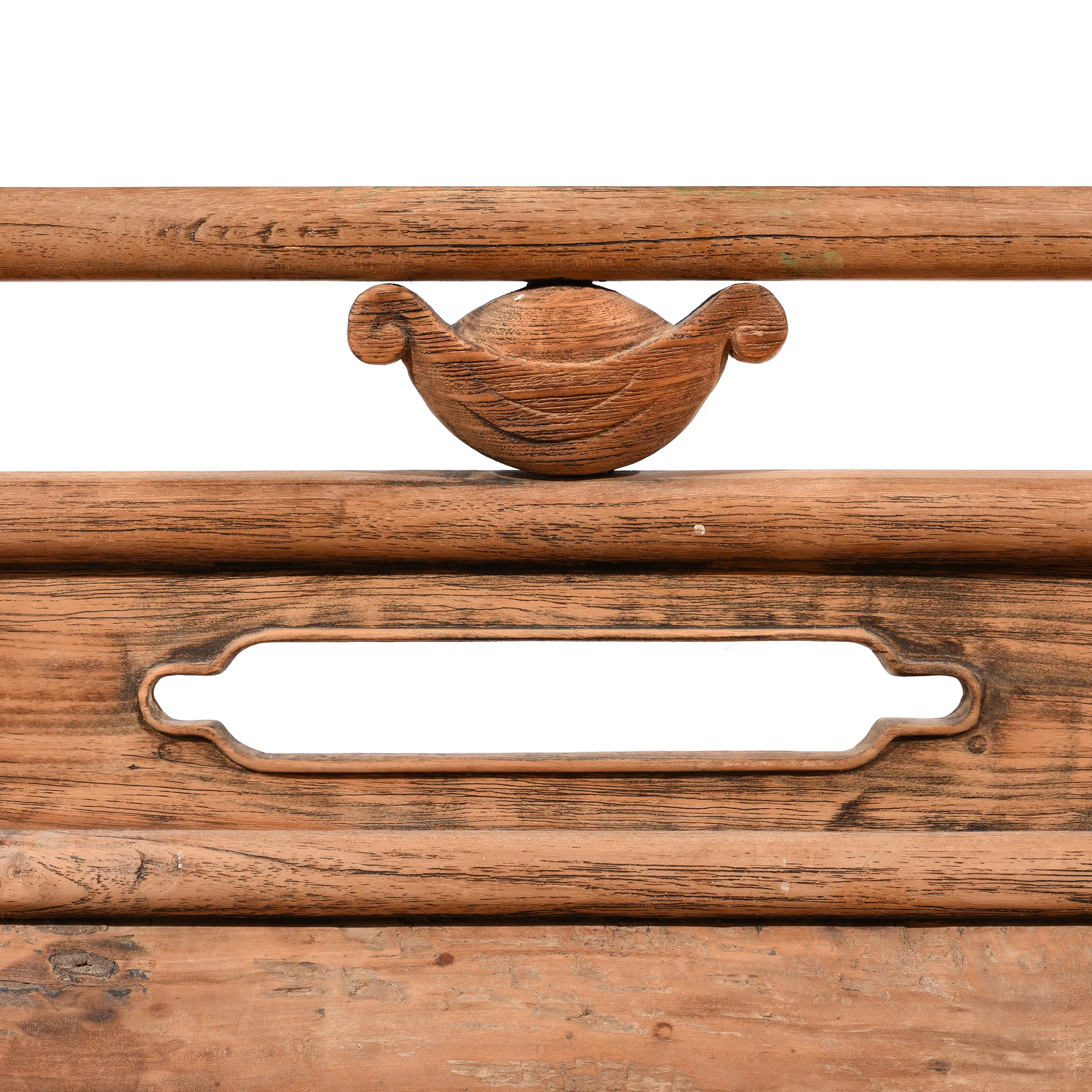 Chinese Elm & Poplar Opera Bench - Late 19thC - Image 5