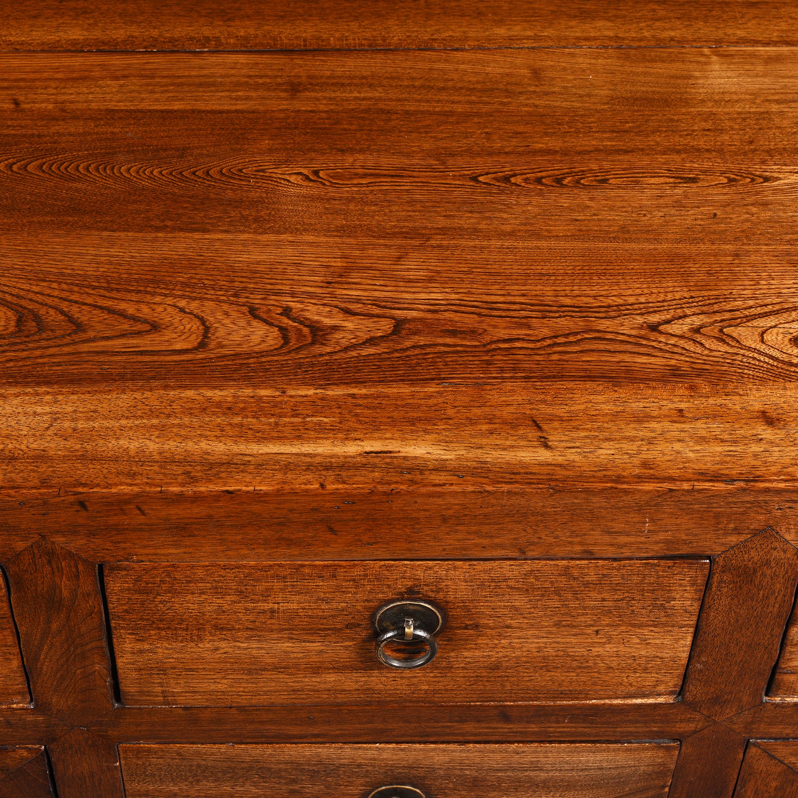 Chinese Sideboard Made From Reclaimed Elm & Poplar - Image 10