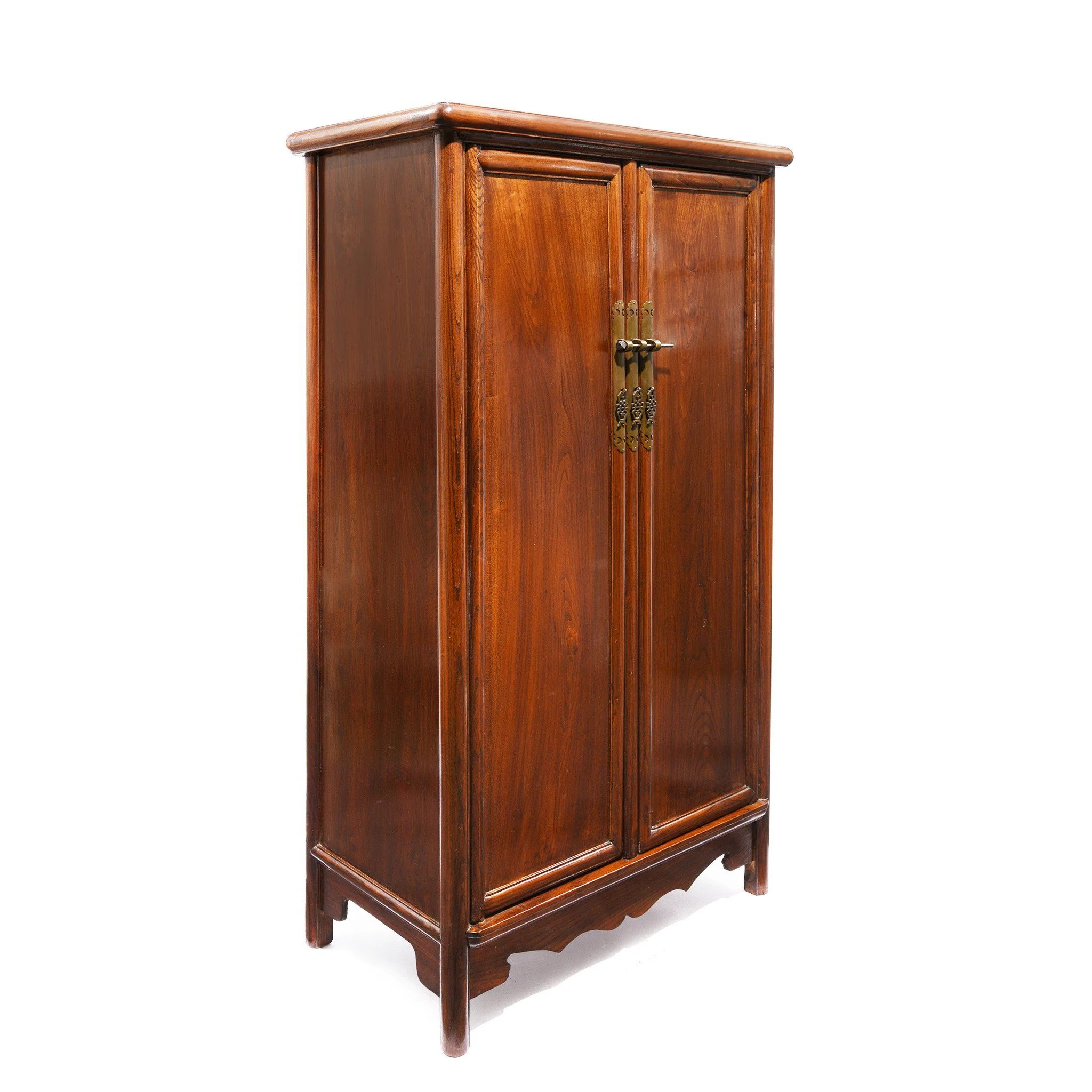 Chinese Elm Tapered Cabinet - Late 20thC - Image 6