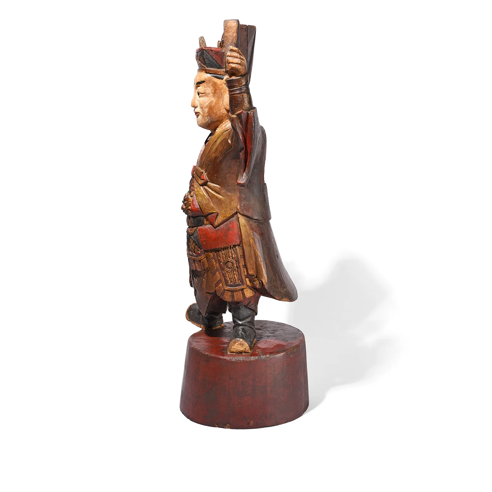 Chinese Erlang Shen Taoist Statue  - 19th Century - Image 7