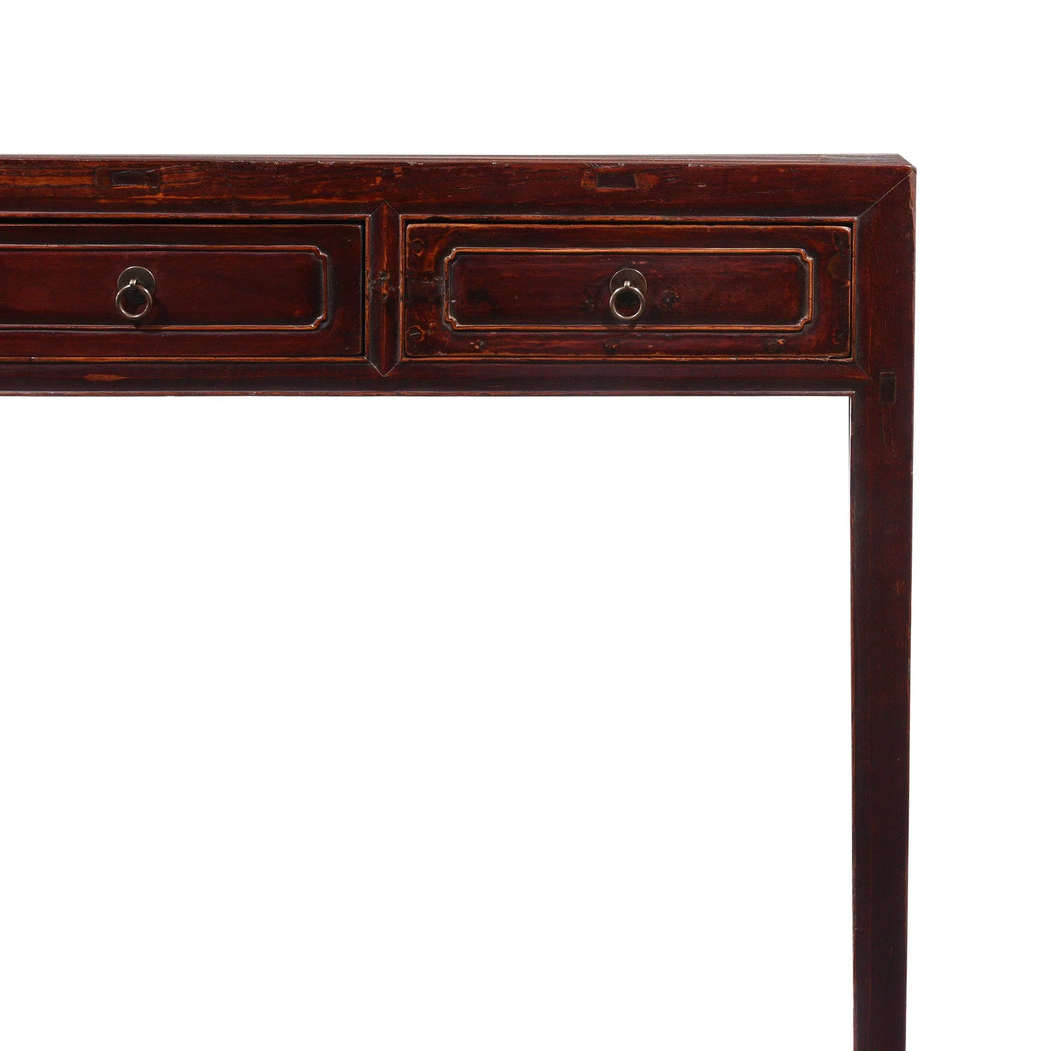Burgundy Lacquer Altar Table From Shanxi - 19thC - Image 4