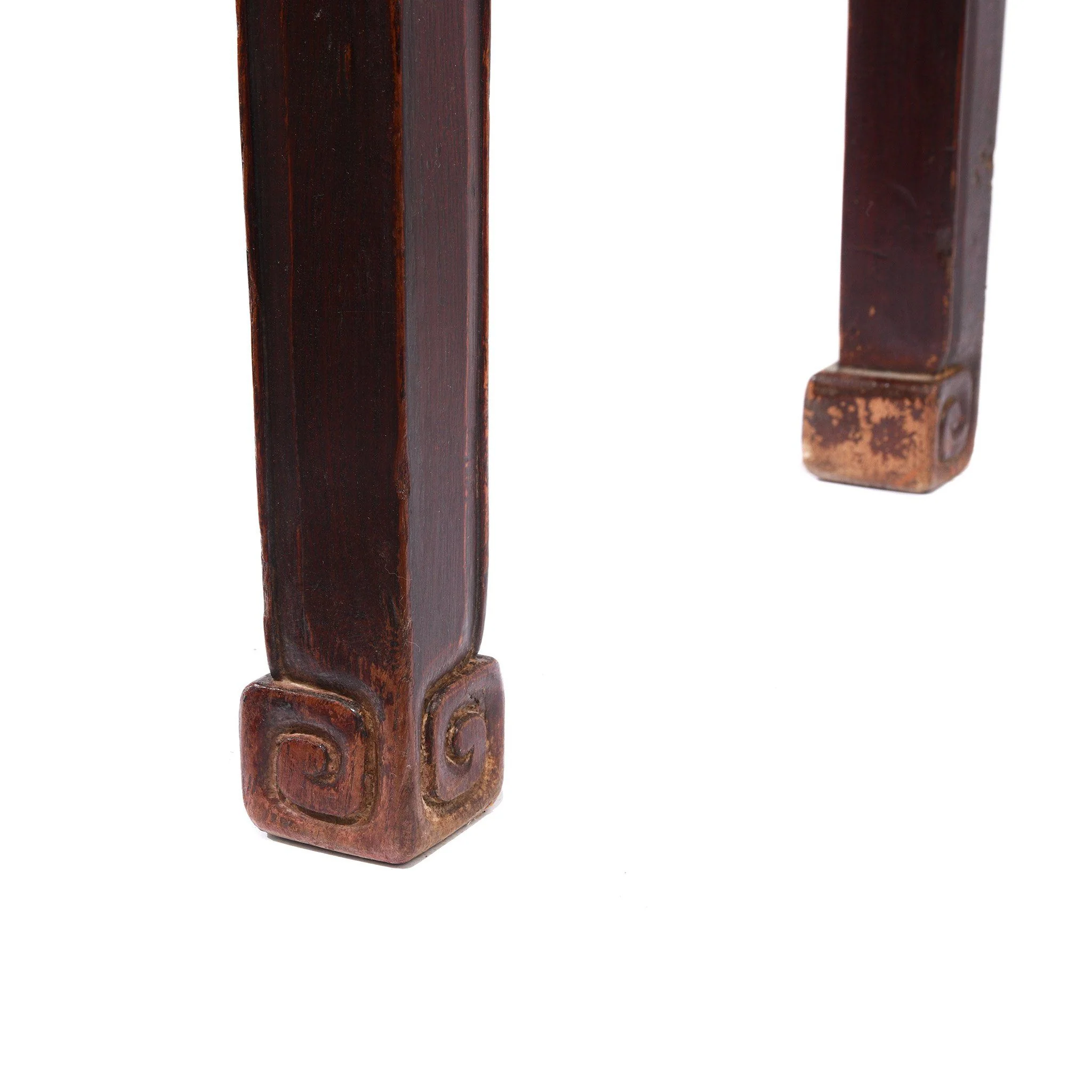 Burgundy Lacquer Altar Table From Shanxi - 19thC - Image 6