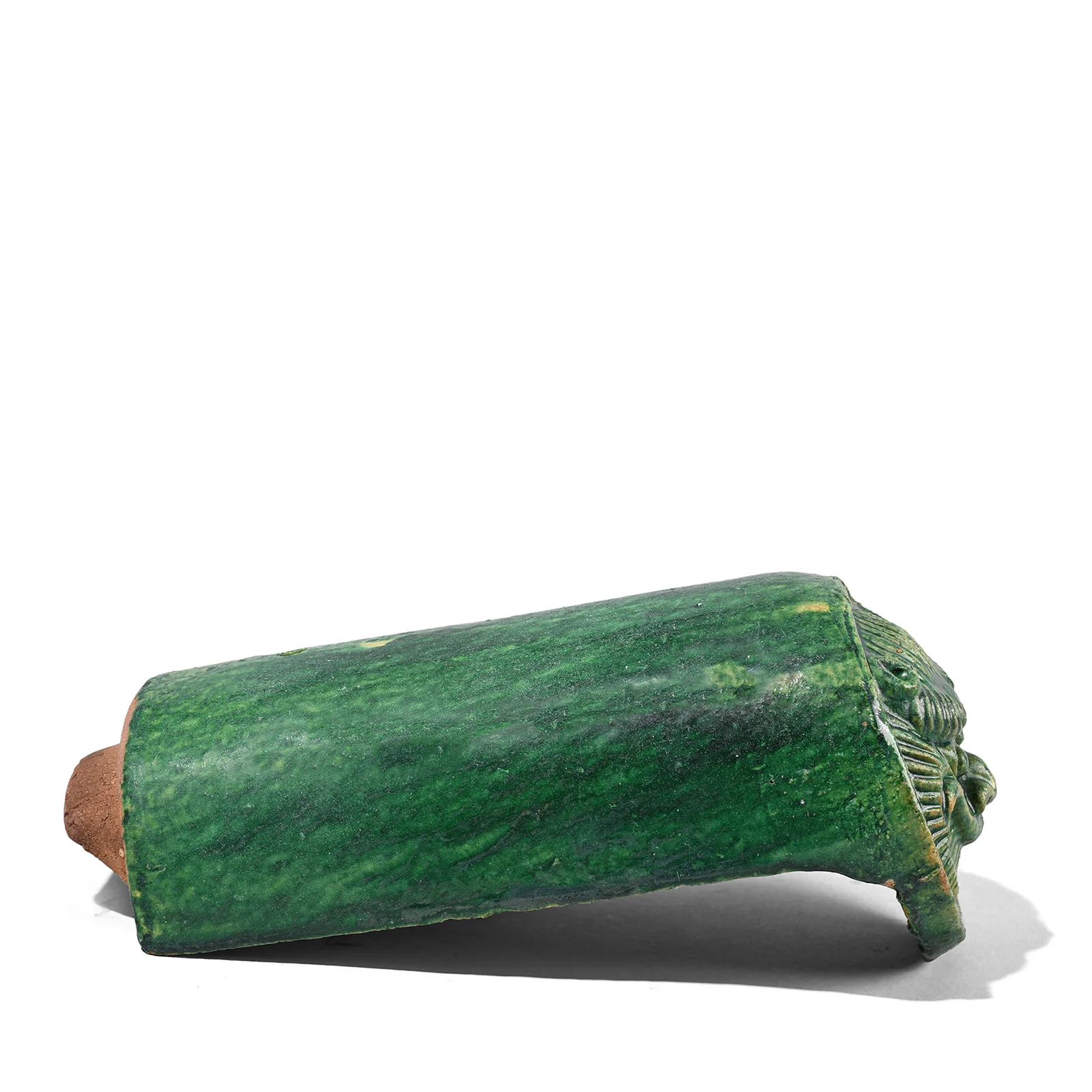 Chinese Green Glazed Roof Tile. - Image 3