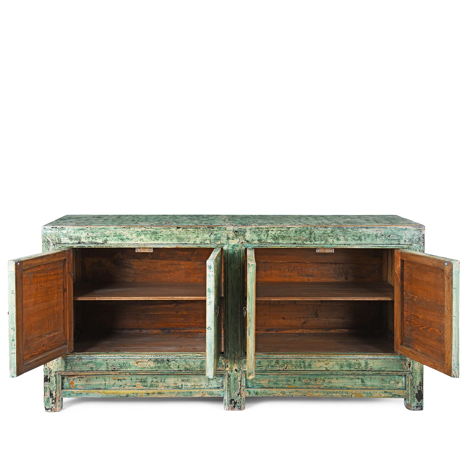 Mint Painted Sideboard From Shanxi - Image 3