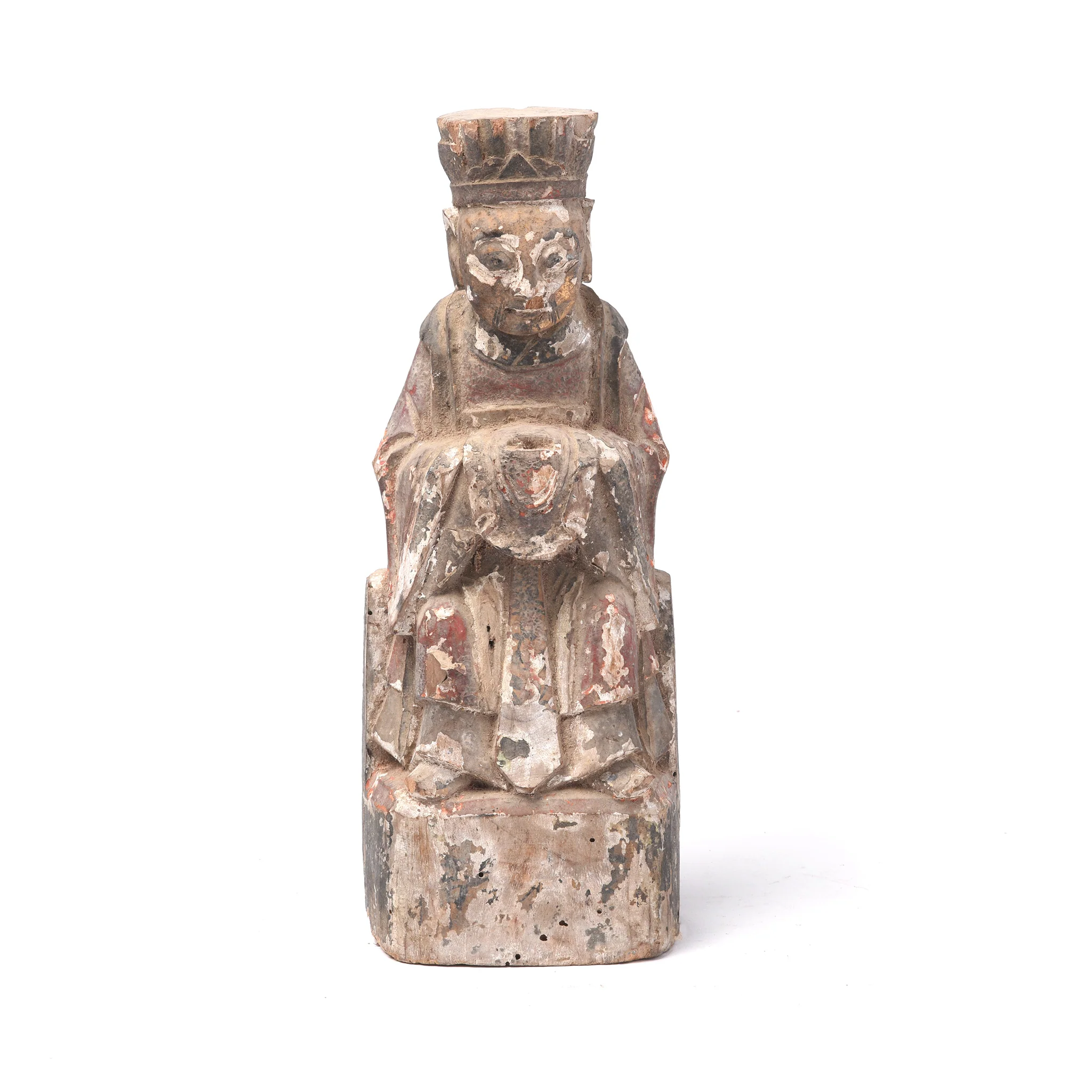 Chinese Immortal or Ancestor Figure - 19thC