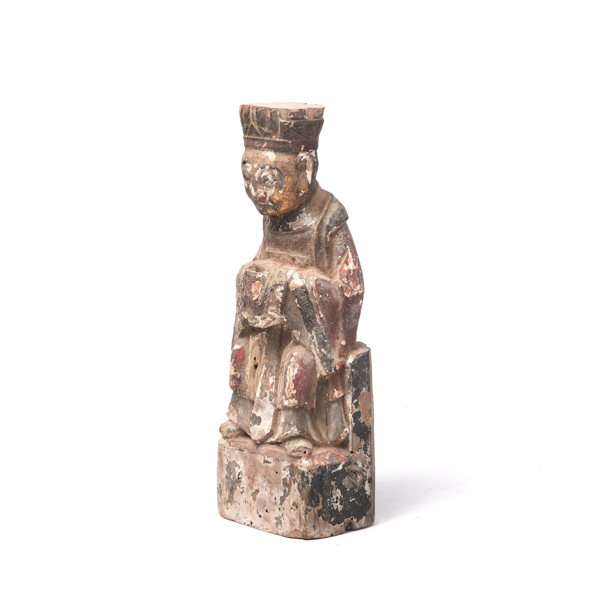 Chinese Immortal or Ancestor Figure - 19thC - Image 3