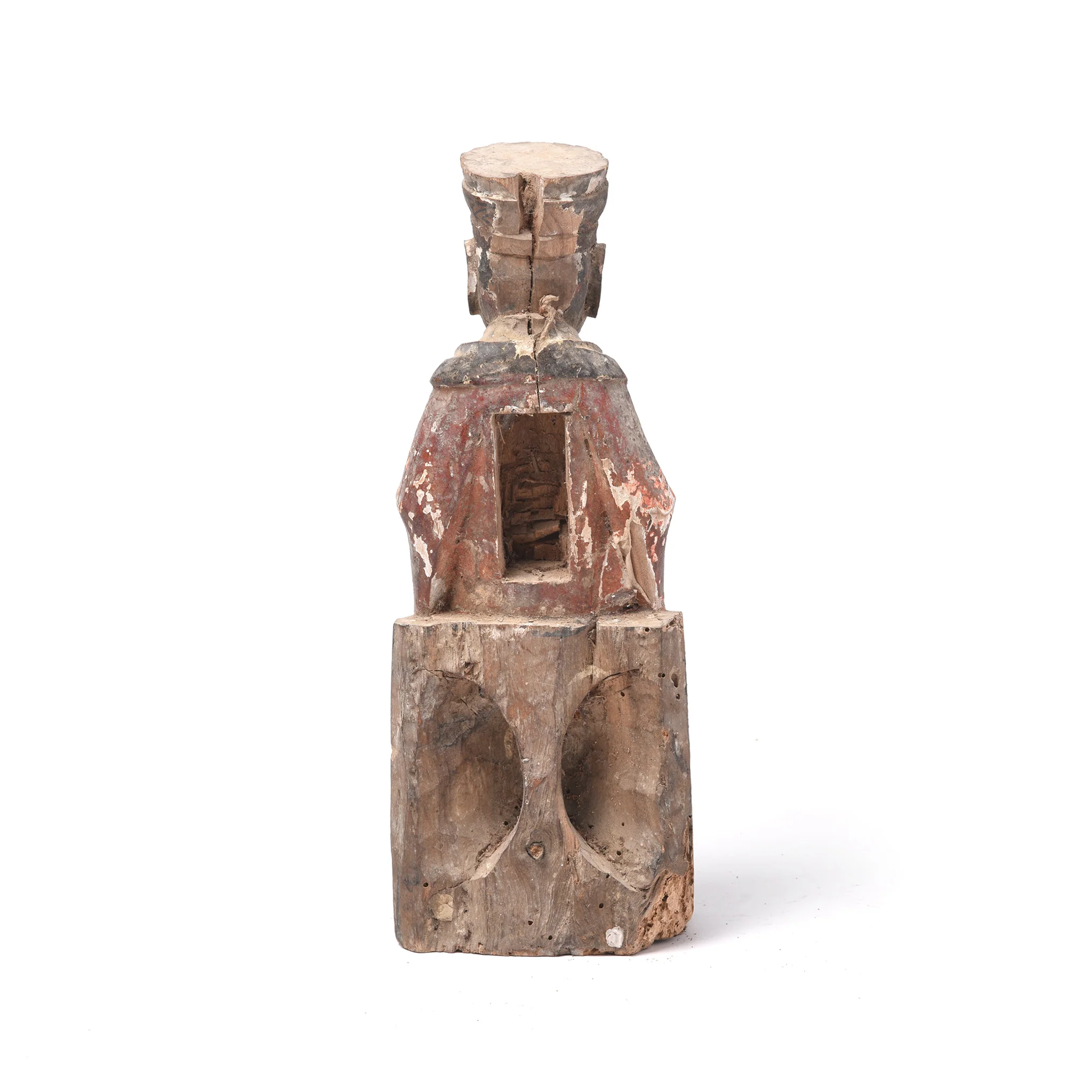 Chinese Immortal or Ancestor Figure - 19thC - Image 4