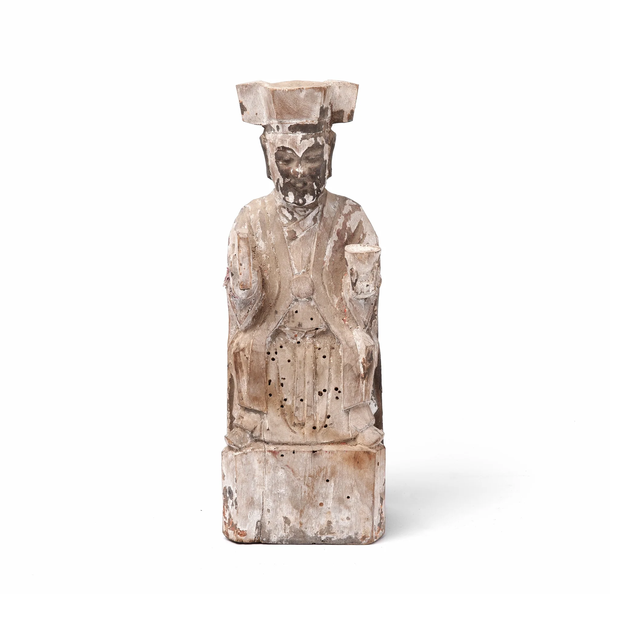 Chinese Immortal or Ancestor Figure - 19thC
