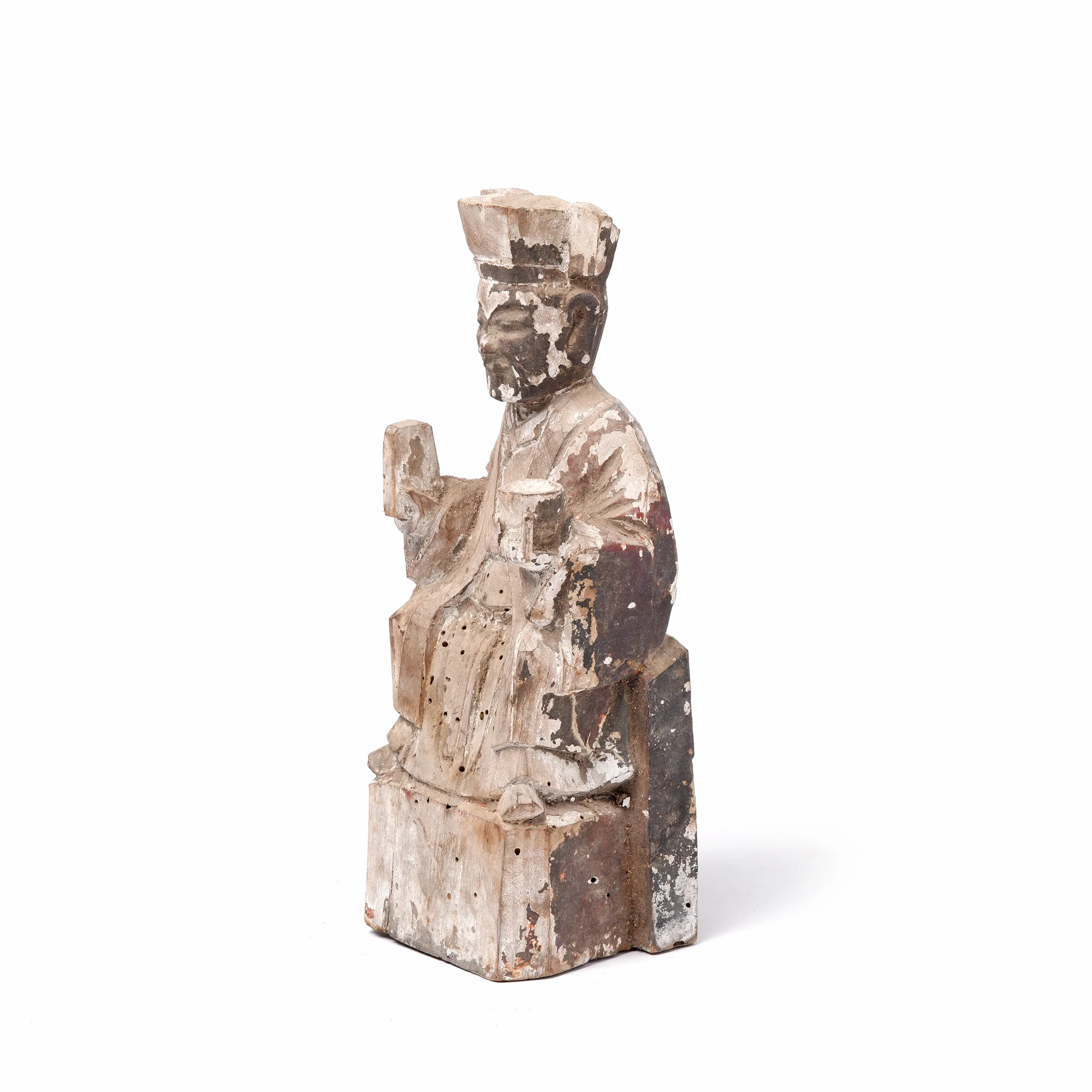 Chinese Immortal or Ancestor Figure - 19thC - Image 3