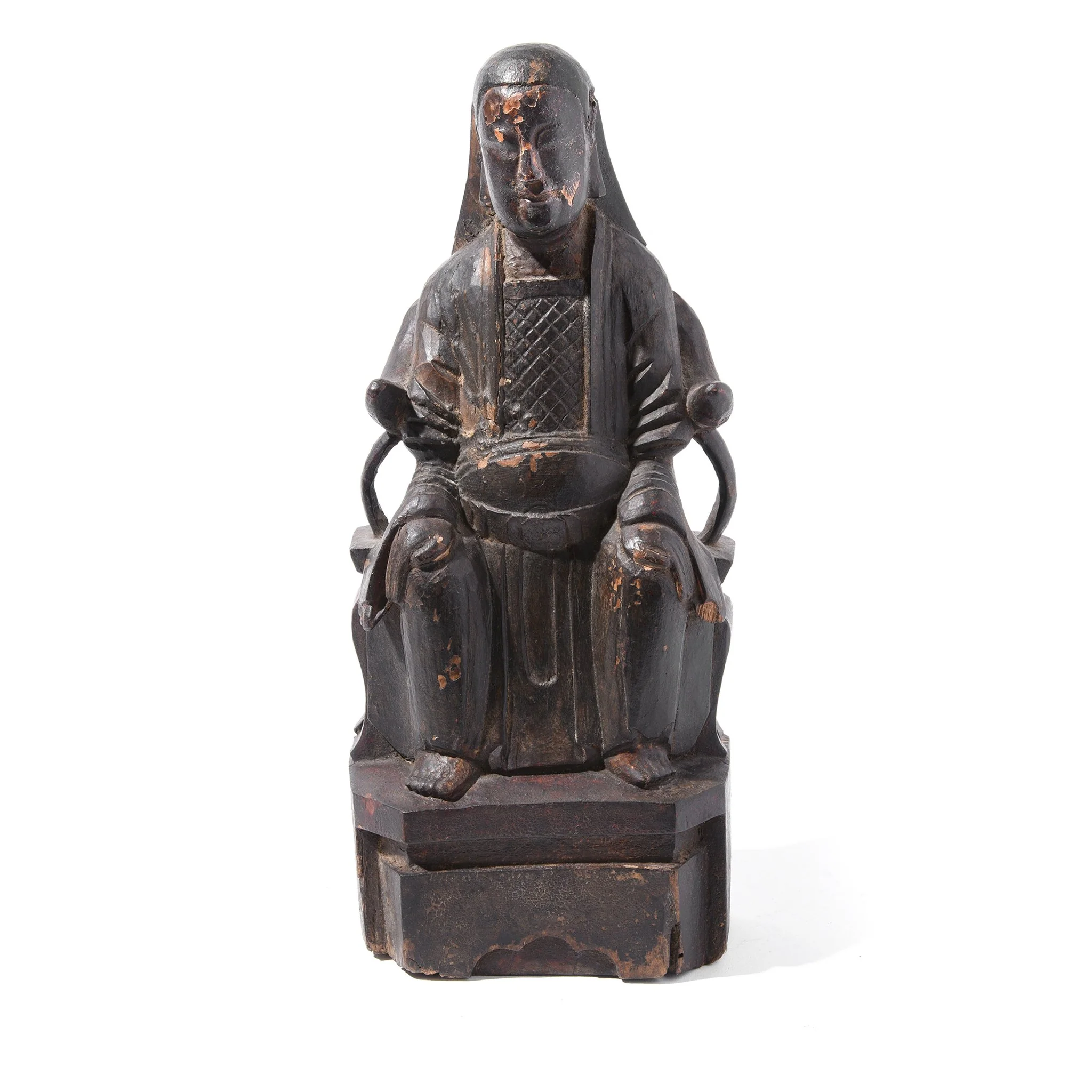 Chinese Immortal or Ancestor Figure - 19thC