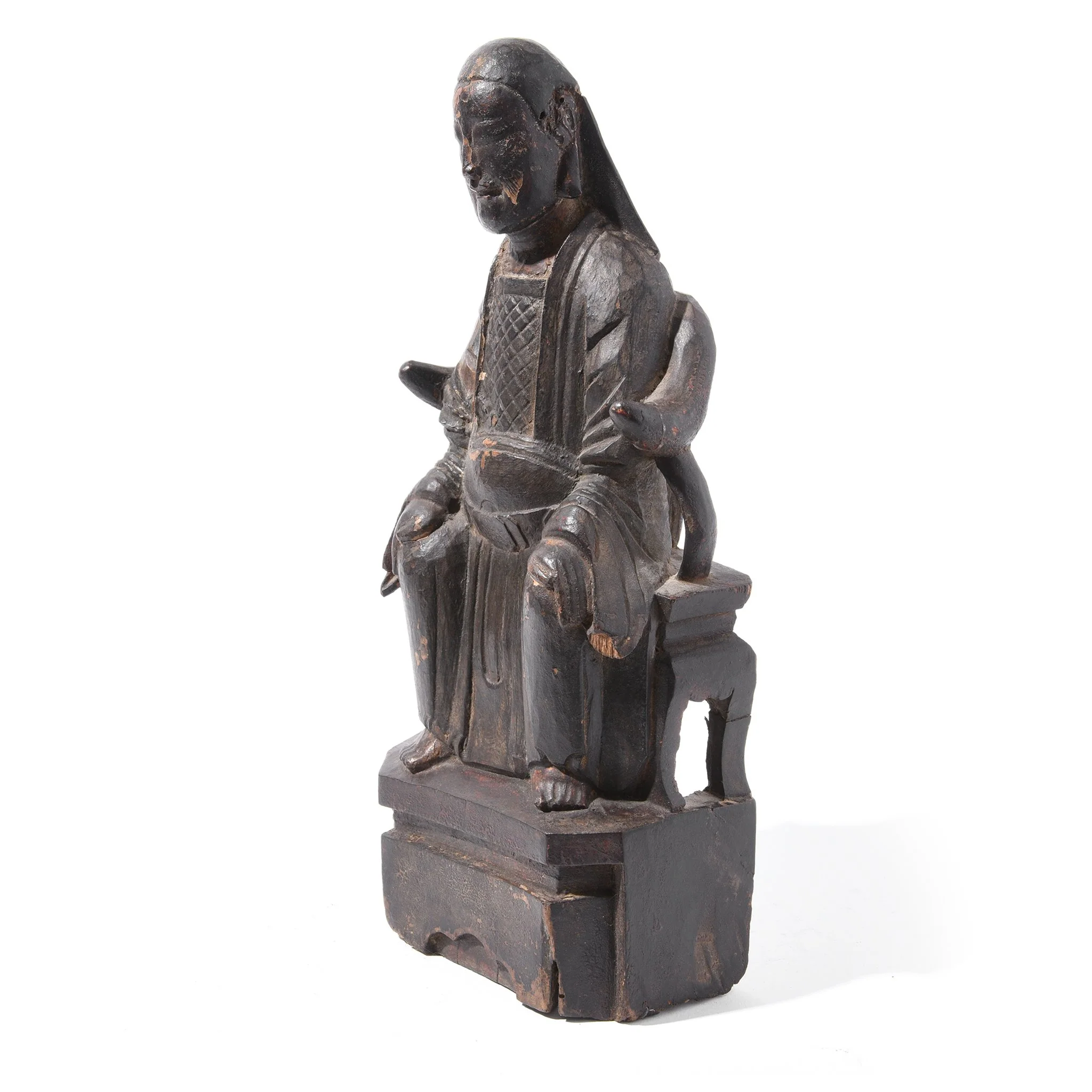 Chinese Immortal or Ancestor Figure - 19thC - Image 2