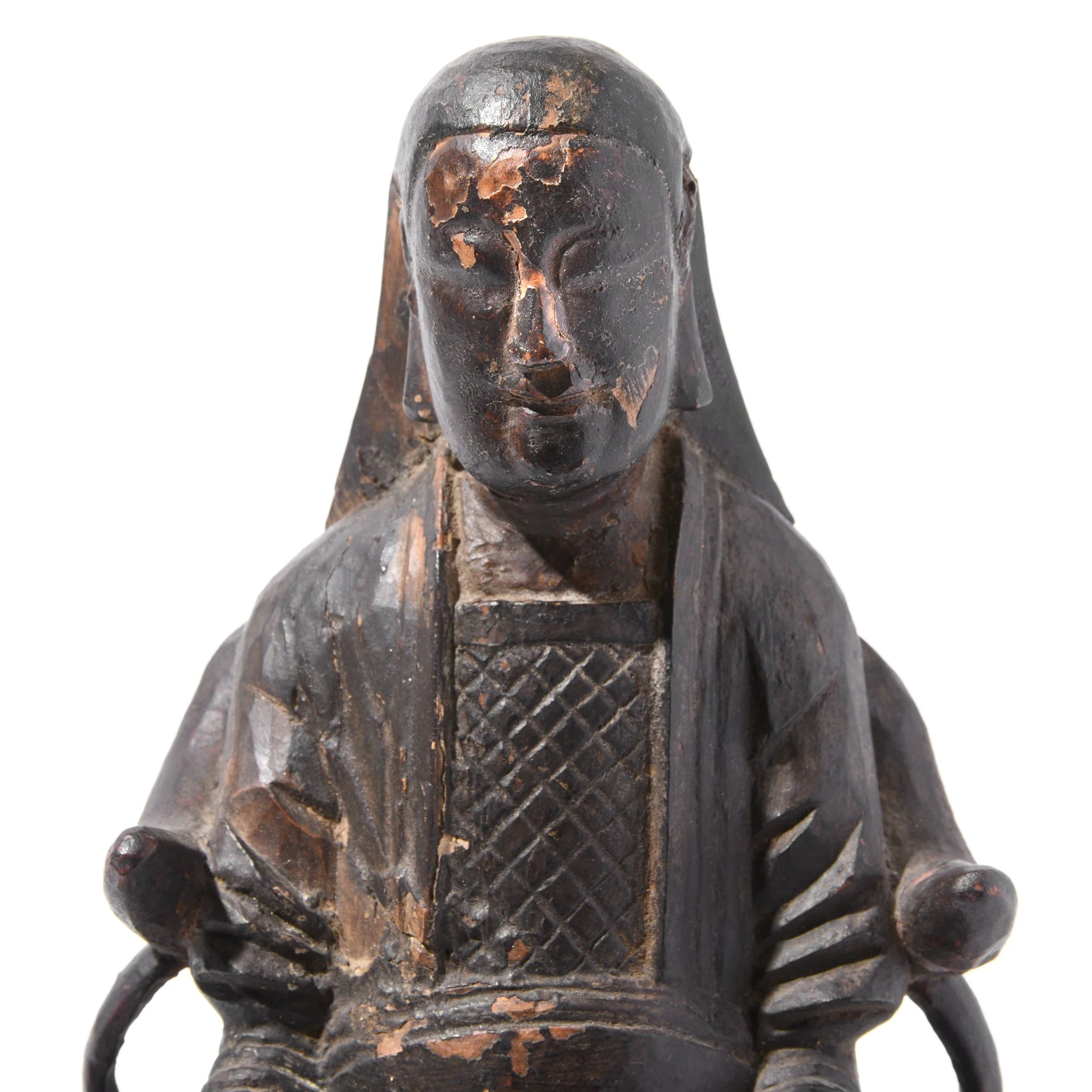 Chinese Immortal or Ancestor Figure - 19thC - Image 3