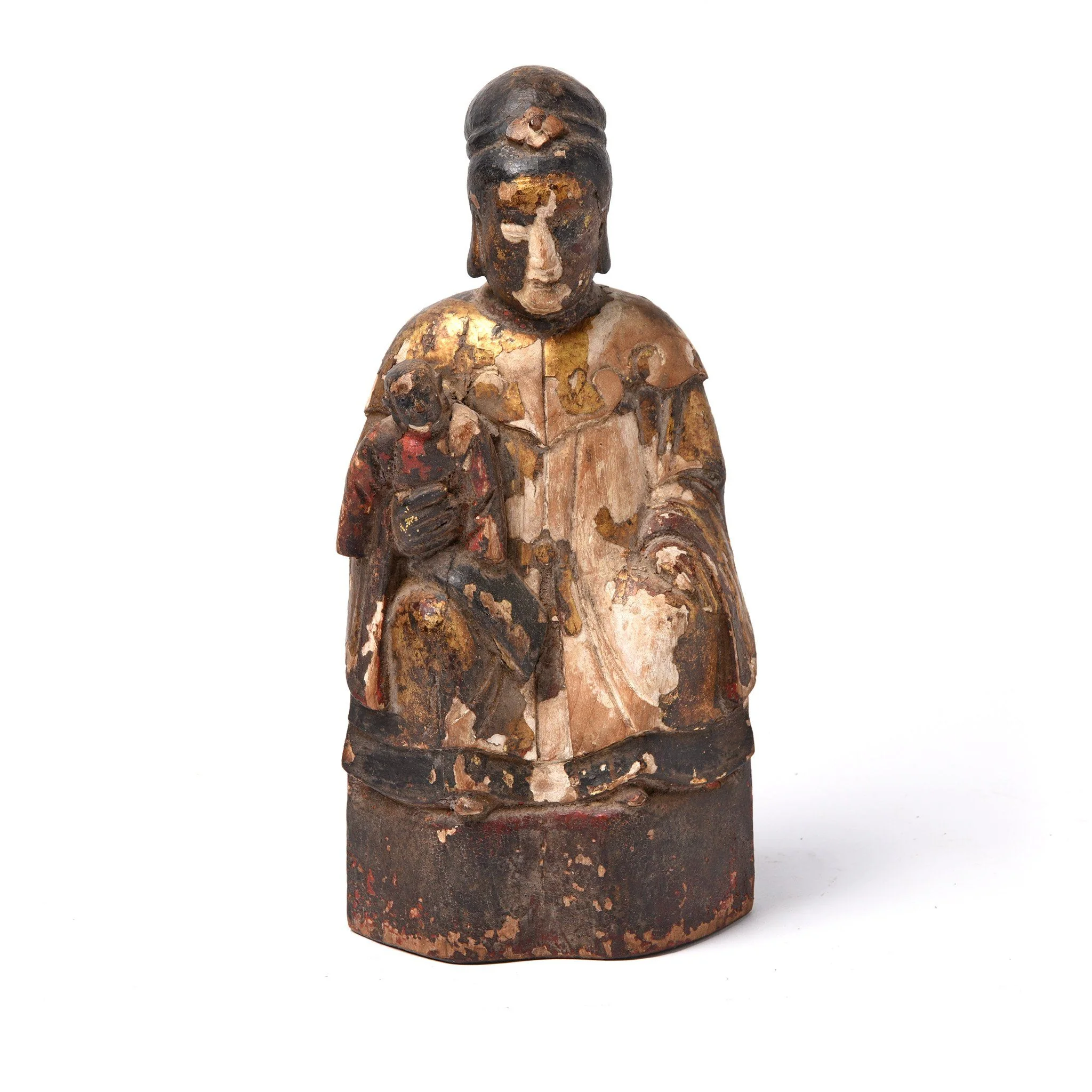 Chinese Immortal or Ancestor Figure - 19thC