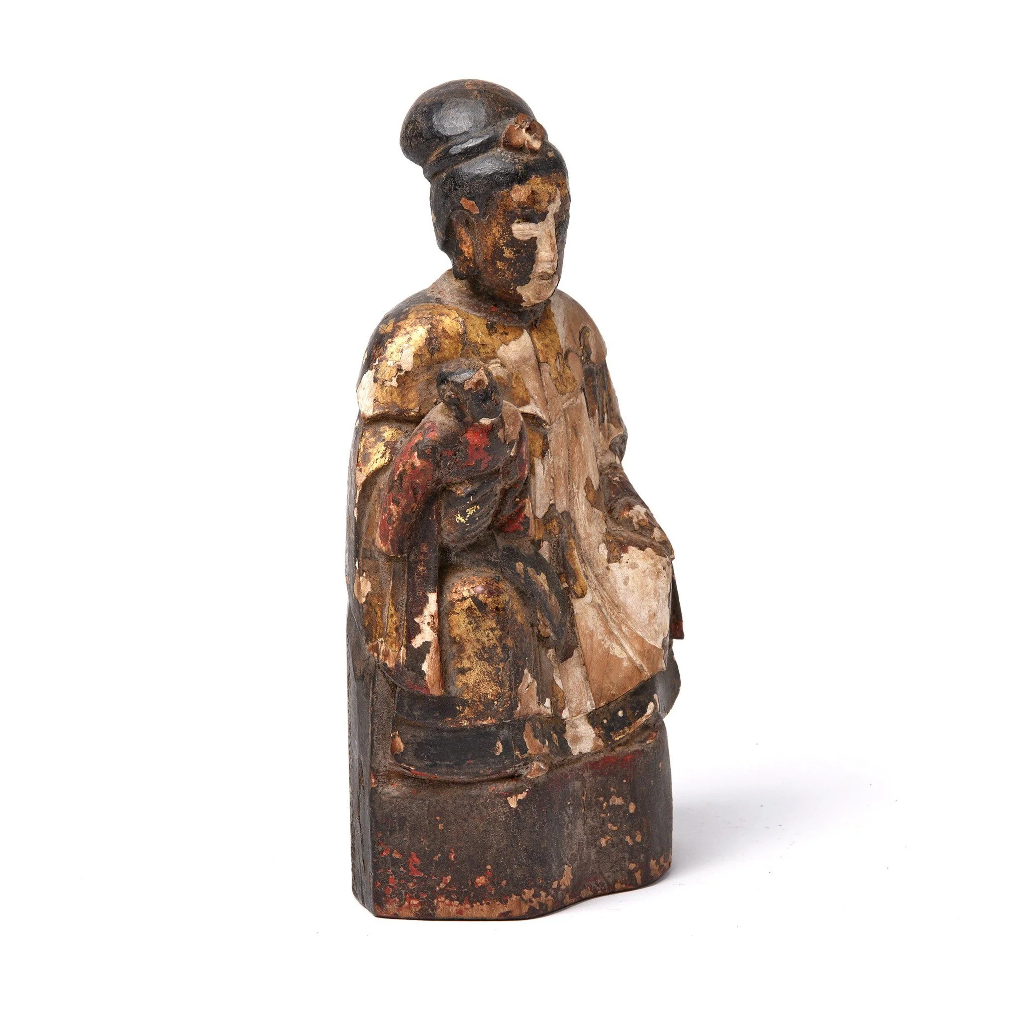 Chinese Immortal or Ancestor Figure - 19thC - Image 2