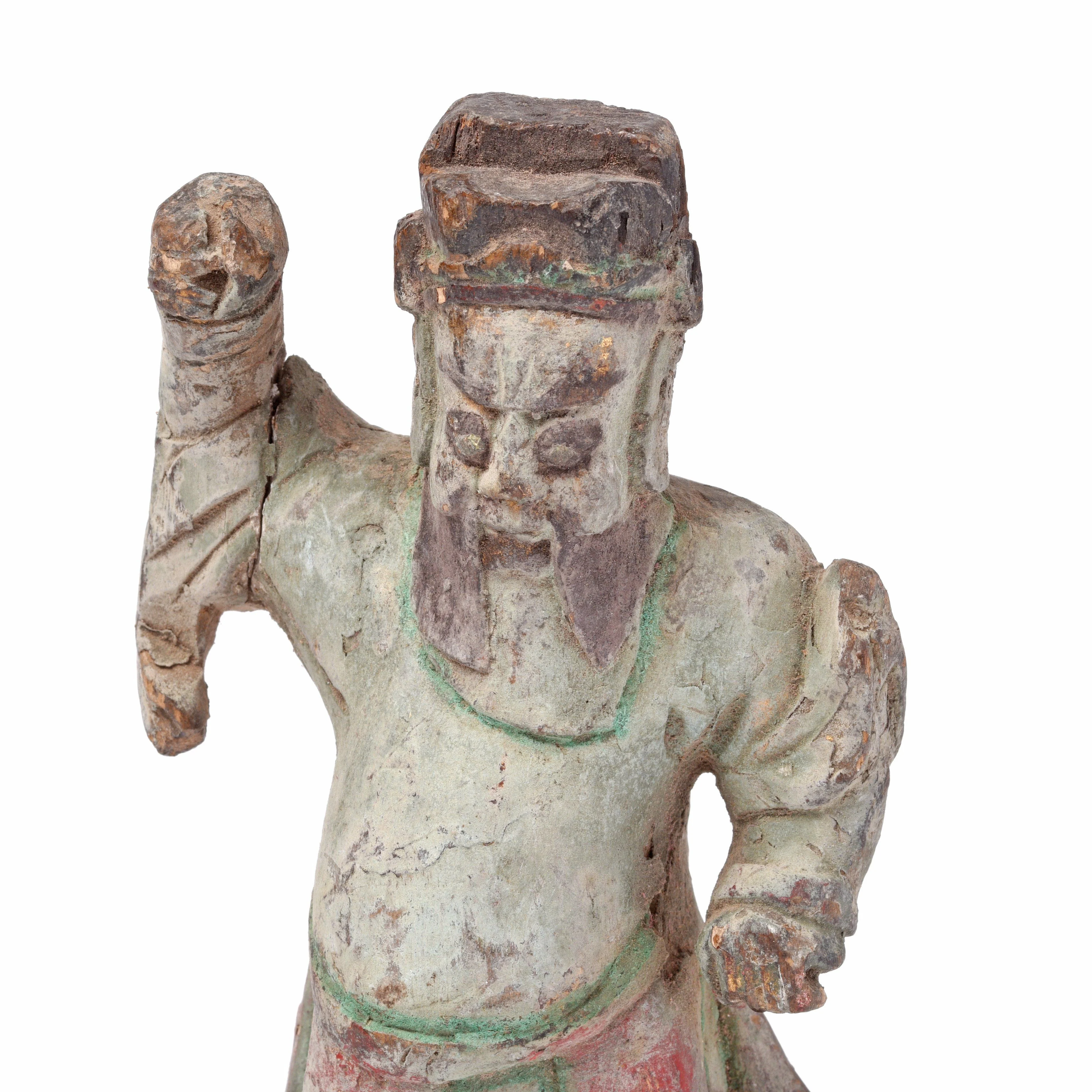 Chinese Immortal or Ancestor Figure - 19thC - Image 4