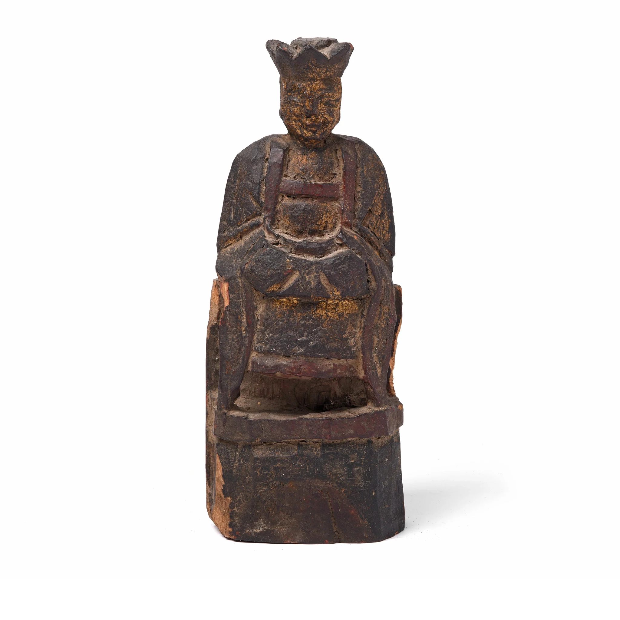 Chinese Immortal or Ancestor Figure - 19thC