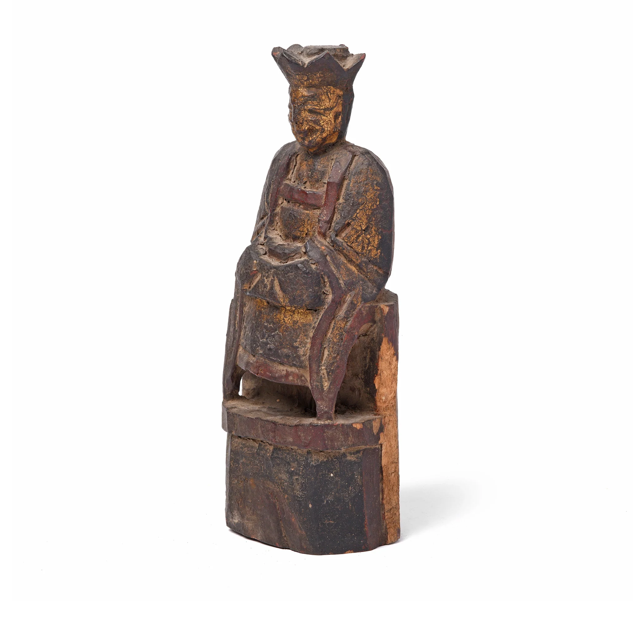Chinese Immortal or Ancestor Figure - 19thC - Image 3