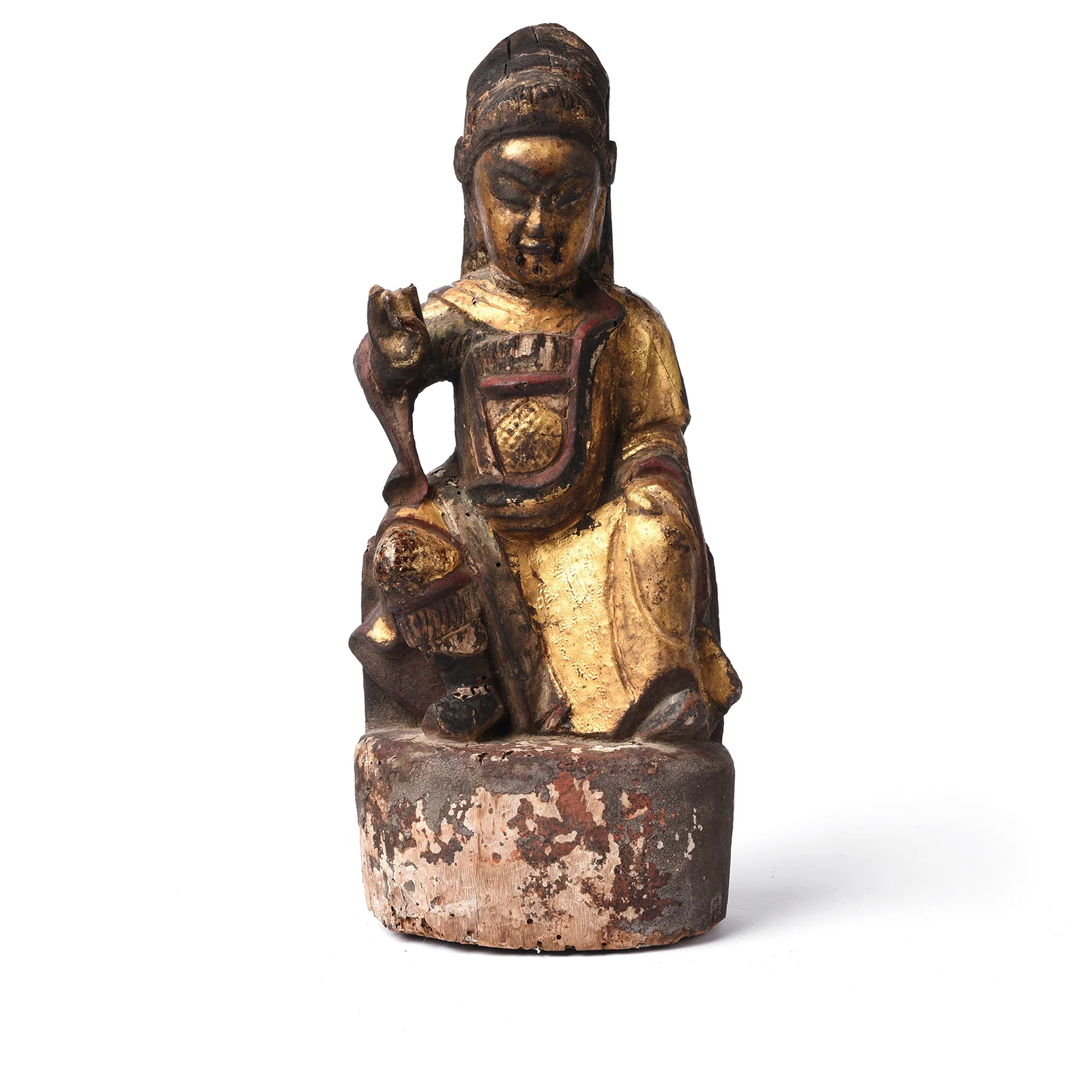 Qing Dynasty Guan Yu Figure - Early 19th Century - Image 2
