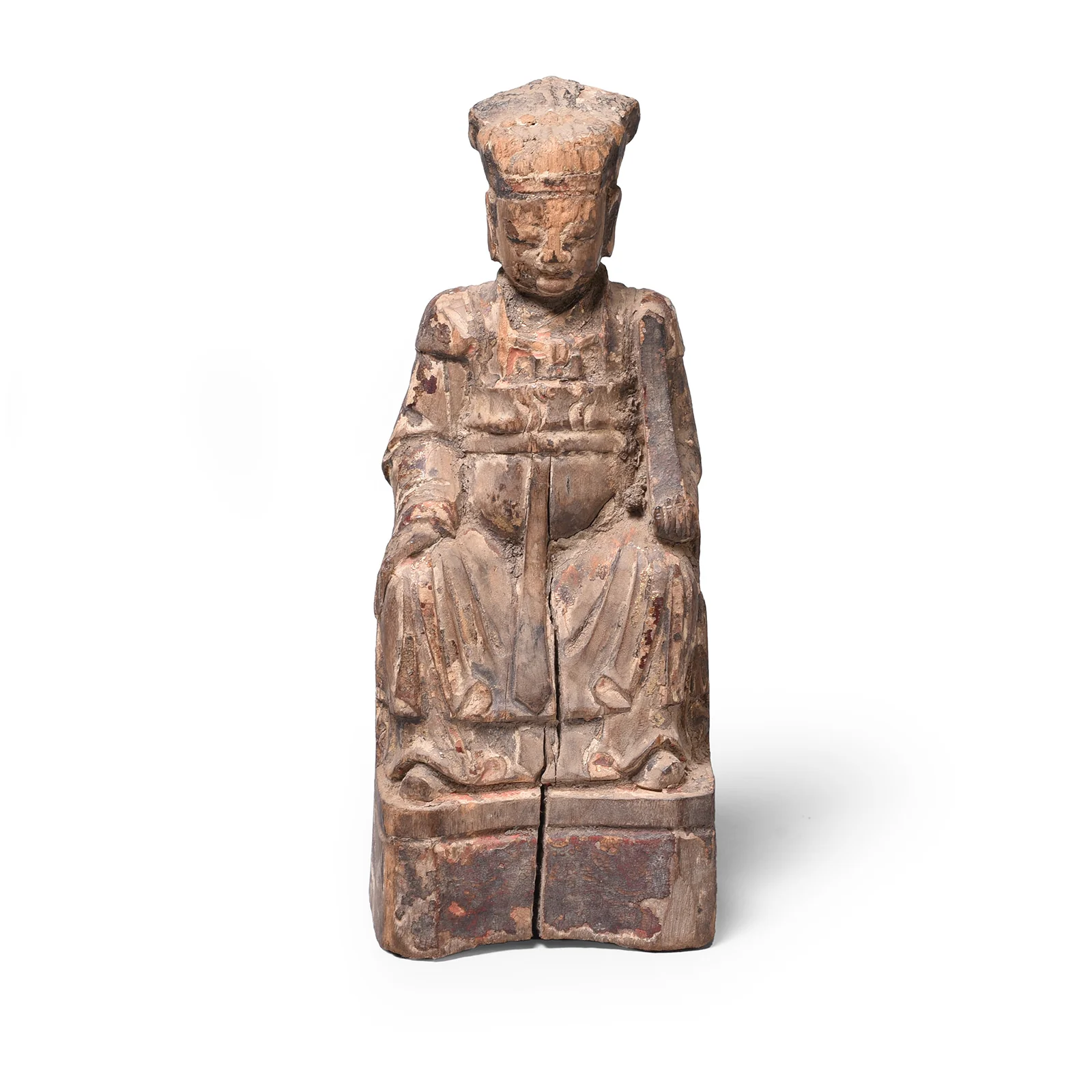 Chinese Ancestor Figure - 19th Century