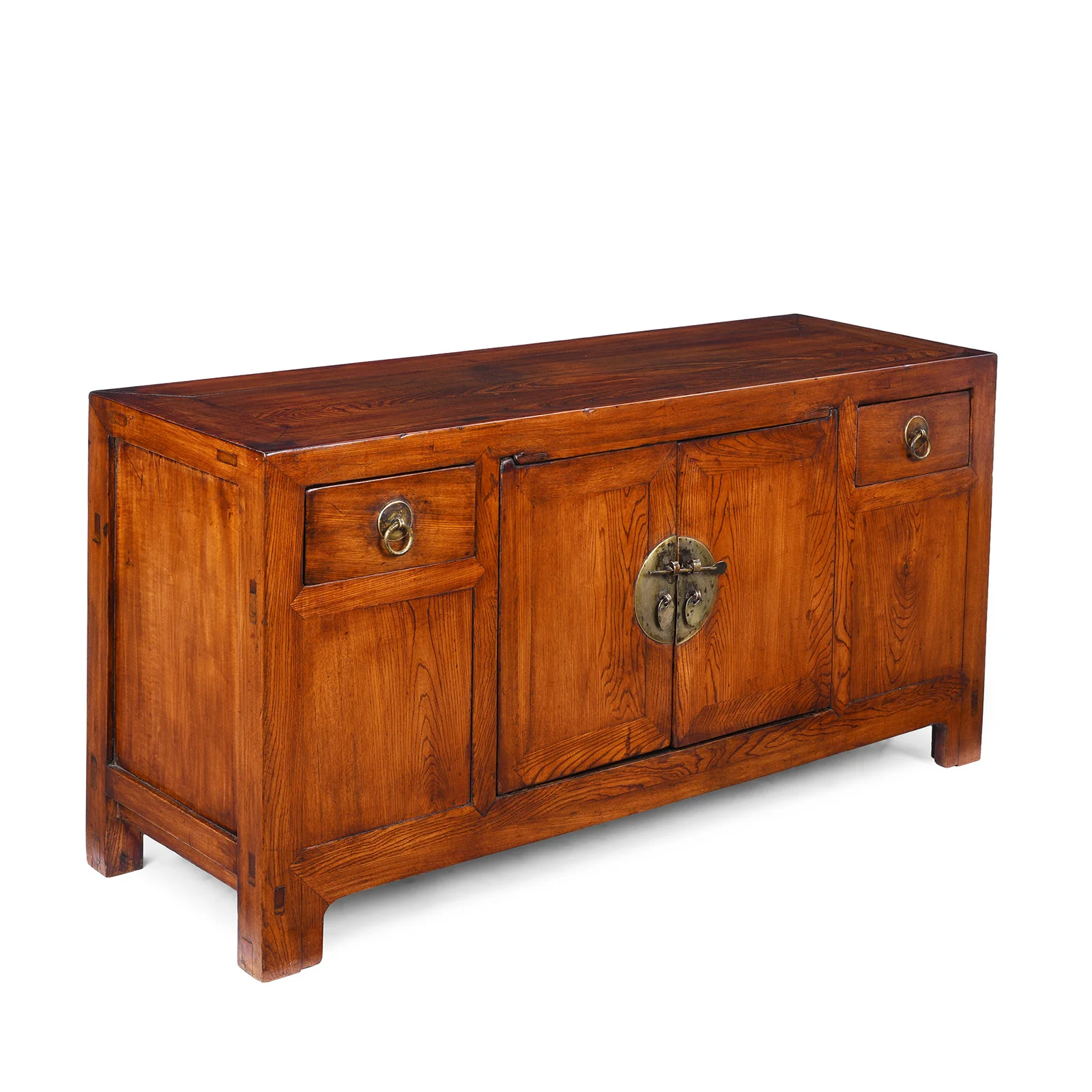 Elm Shandong Kang Cabinet - 19th Century - Image 3