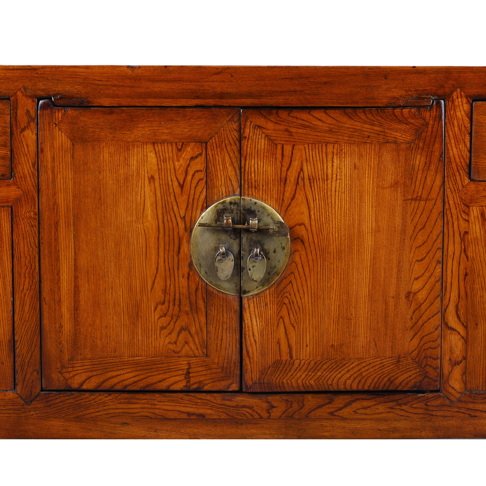 Elm Shandong Kang Cabinet - 19th Century - Image 4