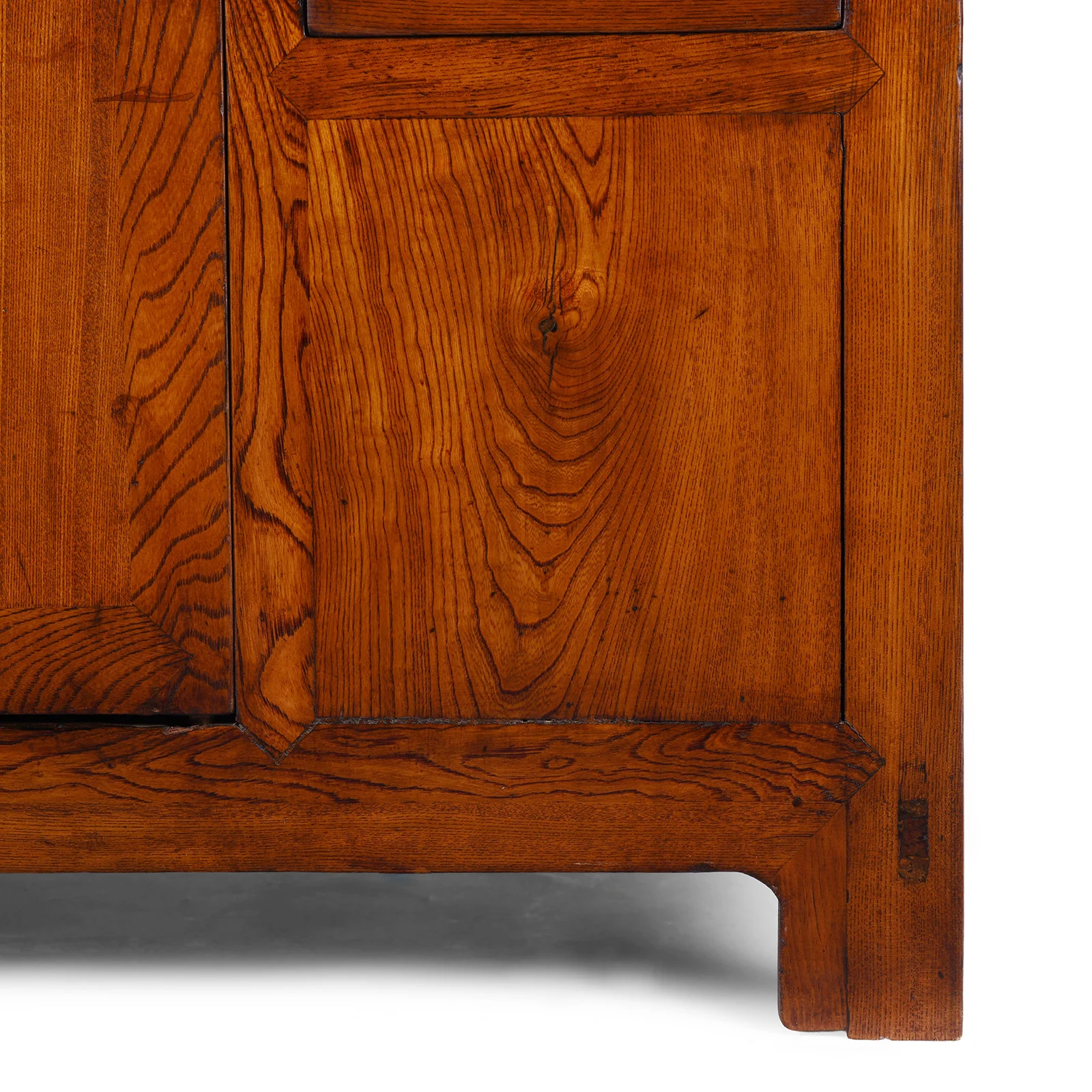 Elm Shandong Kang Cabinet - 19th Century - Image 7