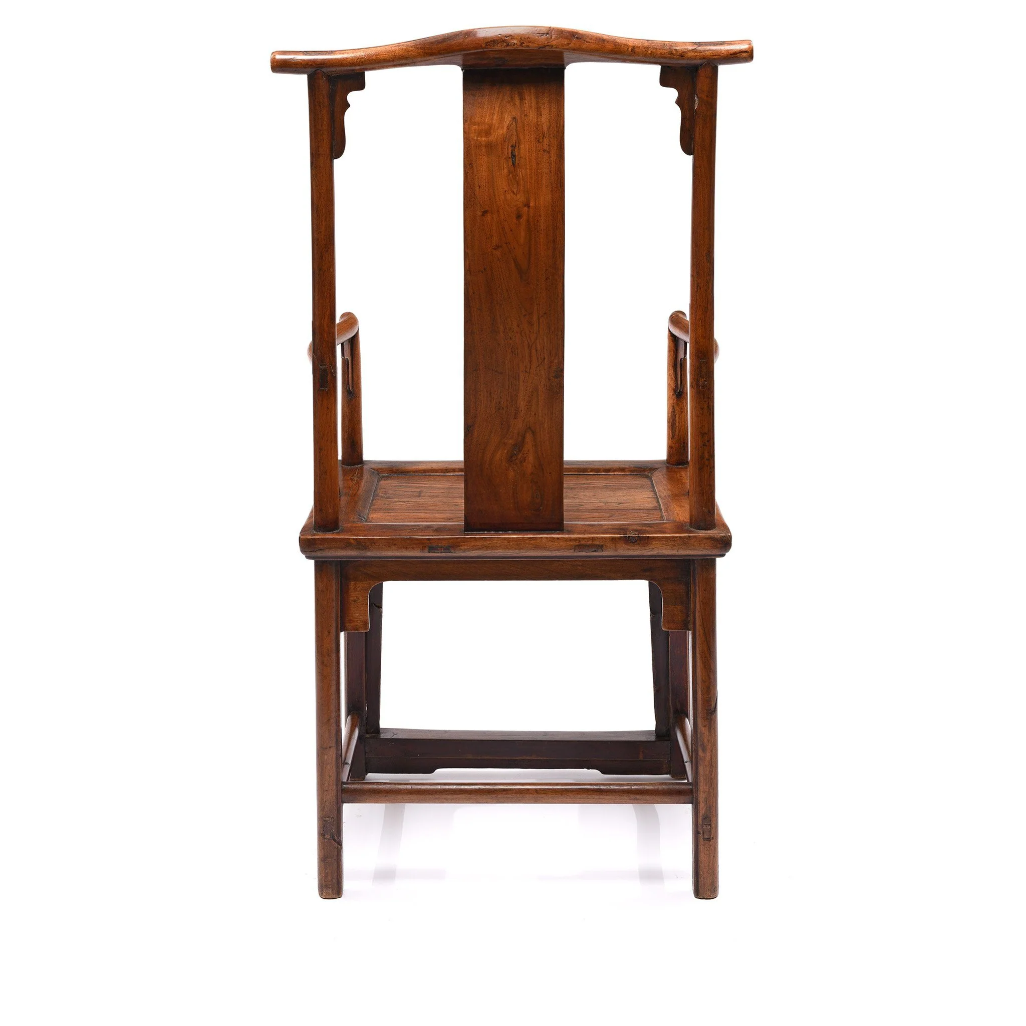 Walnut Chinese Officials Hat Chair From Shanxi - 19thC - Image 10