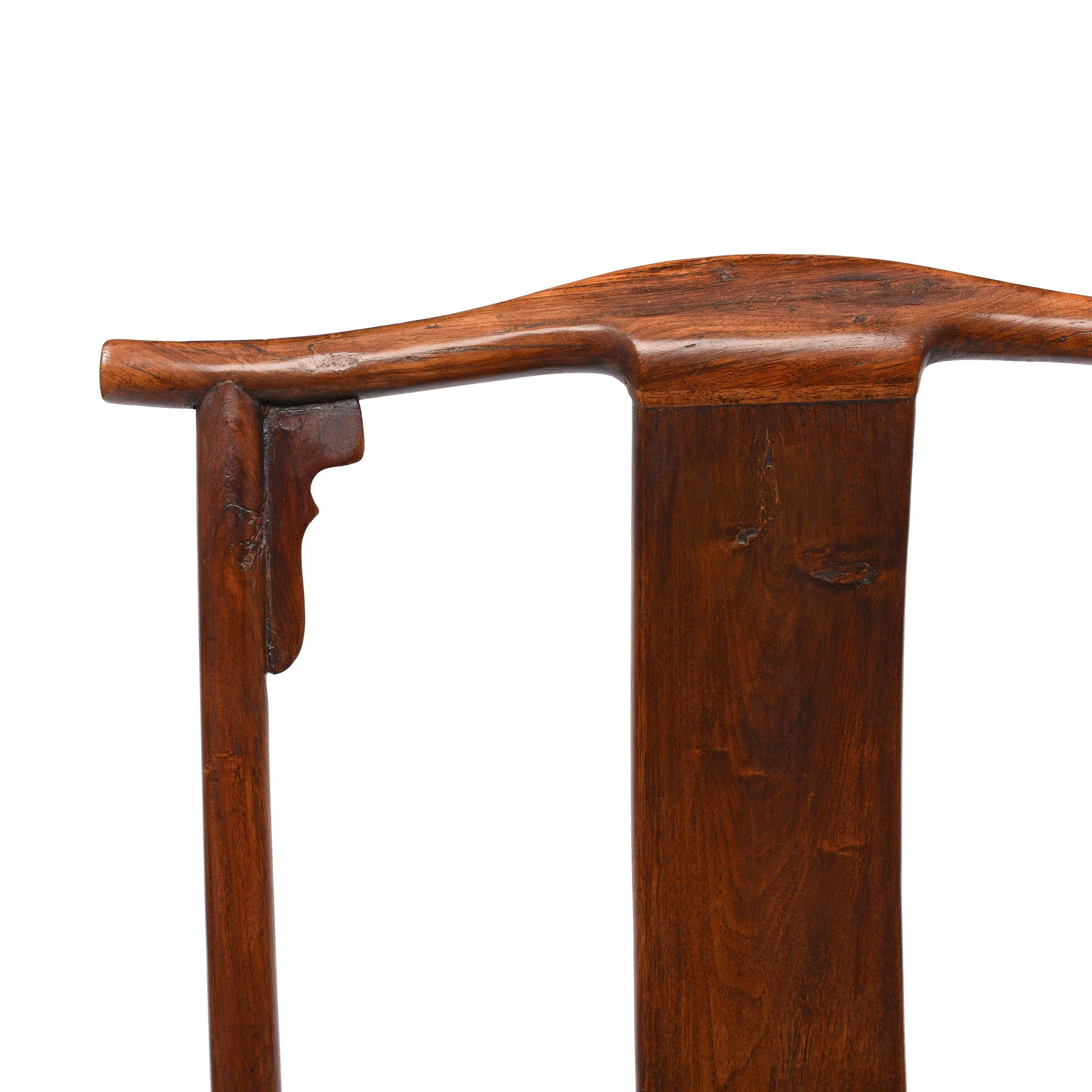 Walnut Chinese Officials Hat Chair From Shanxi - 19thC - Image 5