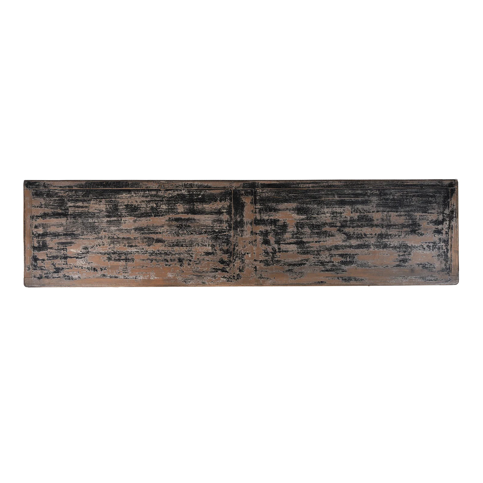 Green & Black Painted Sideboard - Old Pine - Image 9