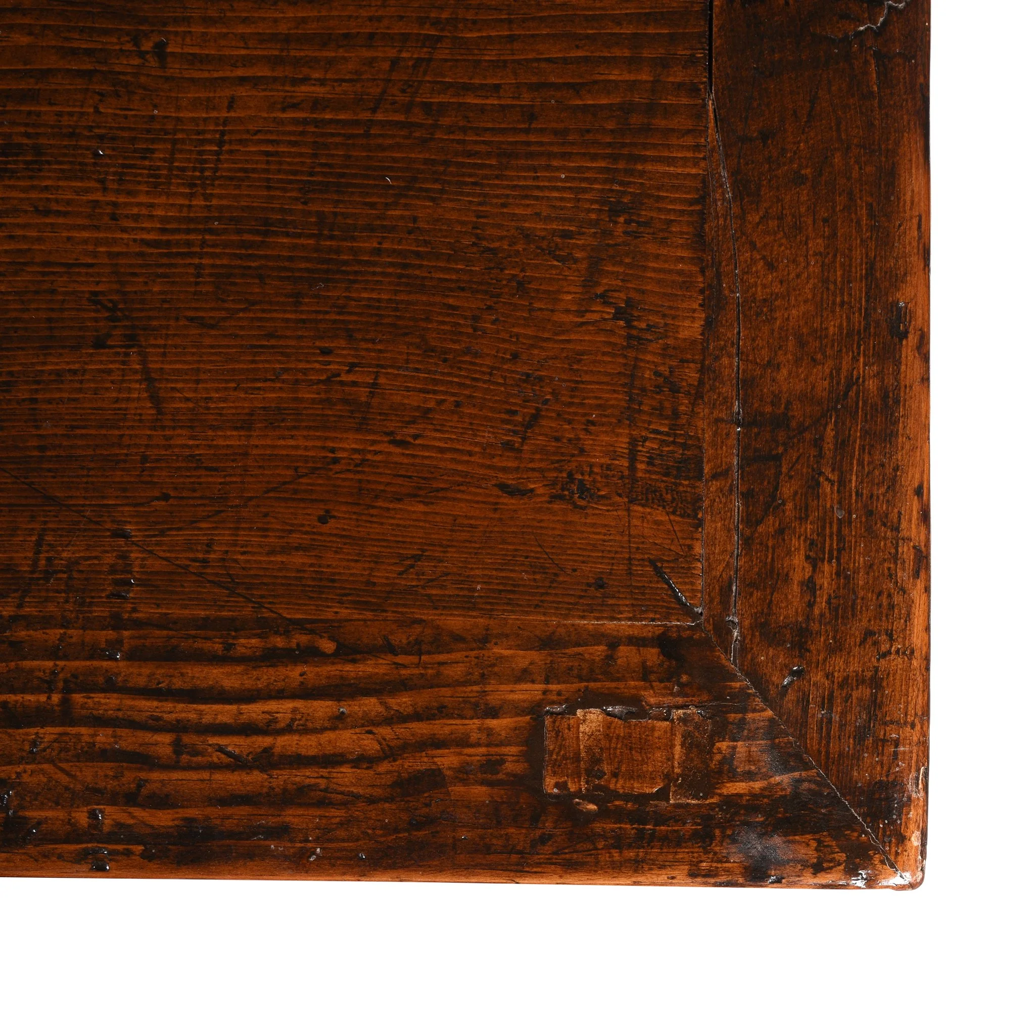Red Lacquer Chinese Sideboard From Dongbei - Ca 1920 - Image 12