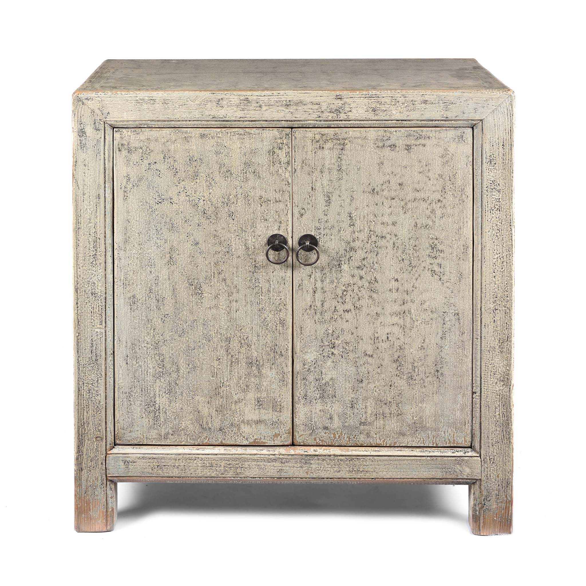 Chinese Side Cabinet Made From Reclaimed Pine