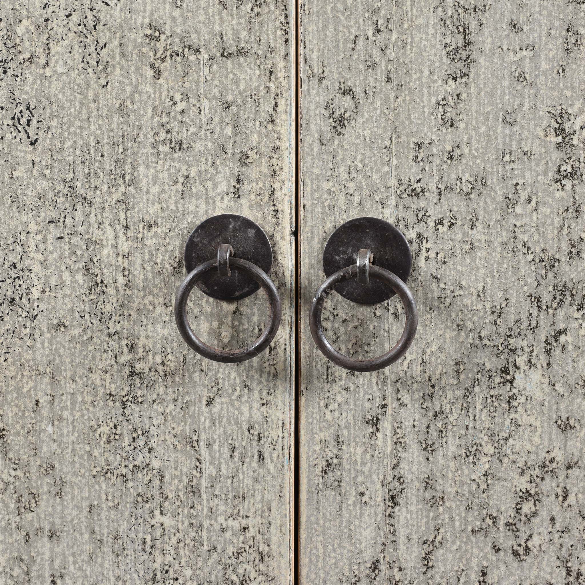 Chinese Side Cabinet Made From Reclaimed Pine - Image 3