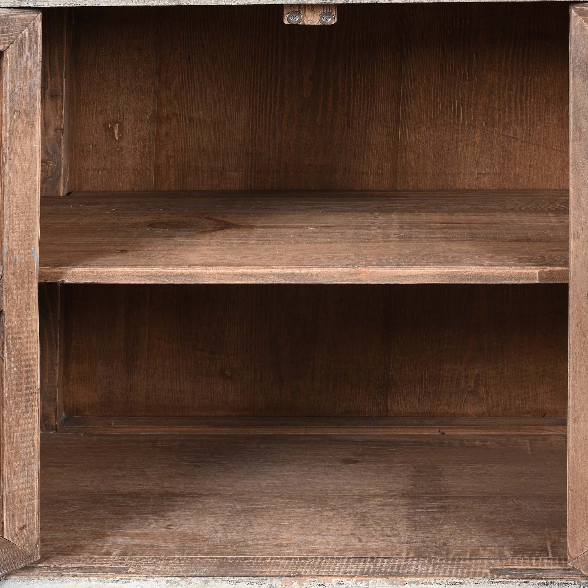 Chinese Side Cabinet Made From Reclaimed Pine - Image 5