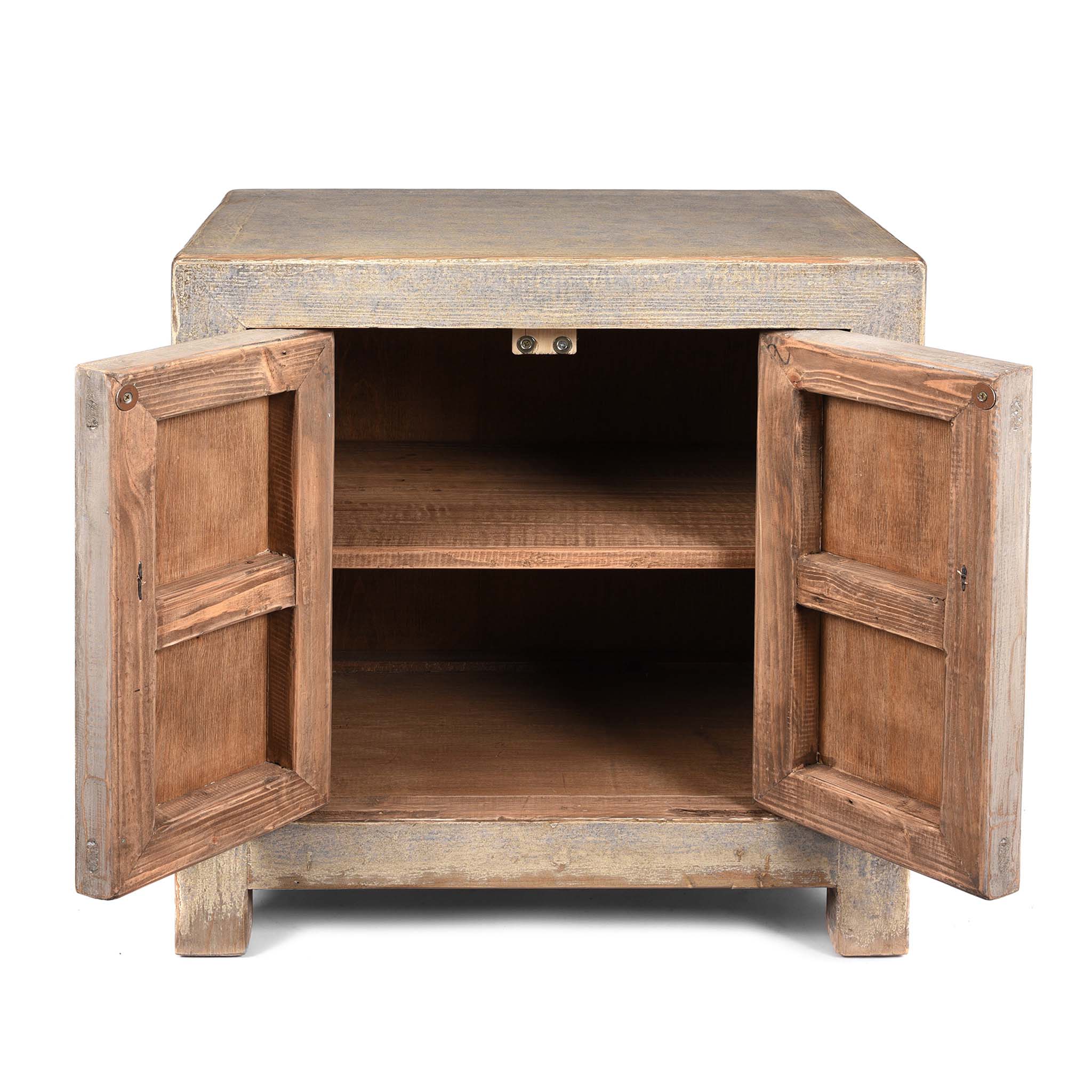 Chinese Side Cabinet Made From Reclaimed Pine - Image 3