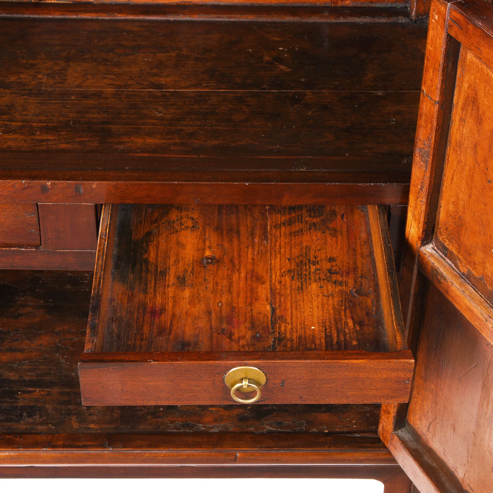 Chinese Walnut Shelf From Jiangsu - 19th Century - Image 10