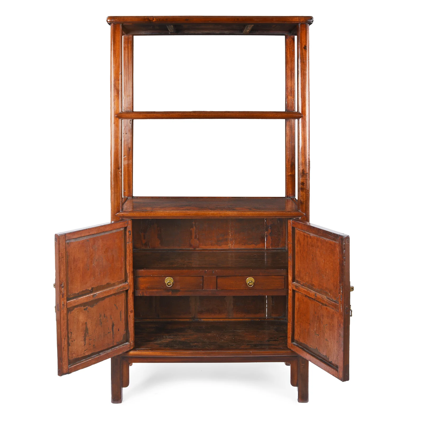 Chinese Walnut Shelf From Jiangsu - 19th Century - Image 4