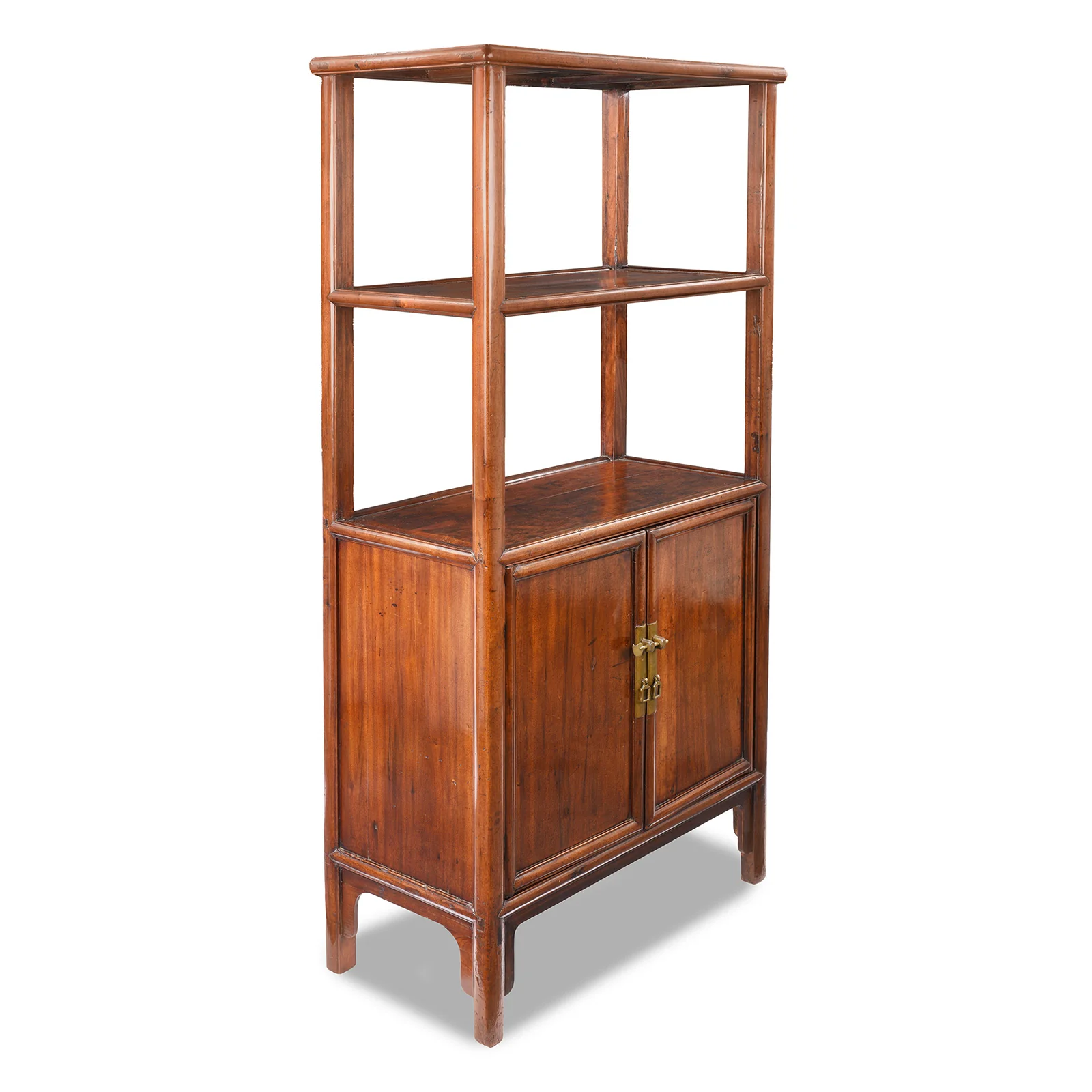 Chinese Walnut Shelf From Jiangsu - 19th Century - Image 4