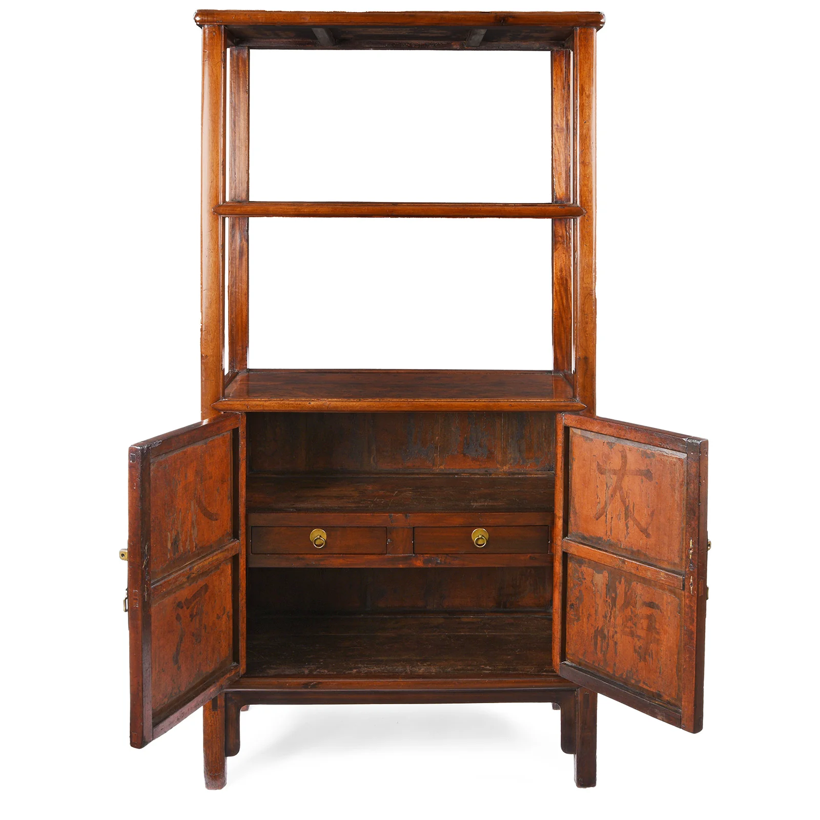 Chinese Walnut Shelf From Jiangsu - 19th Century - Image 5
