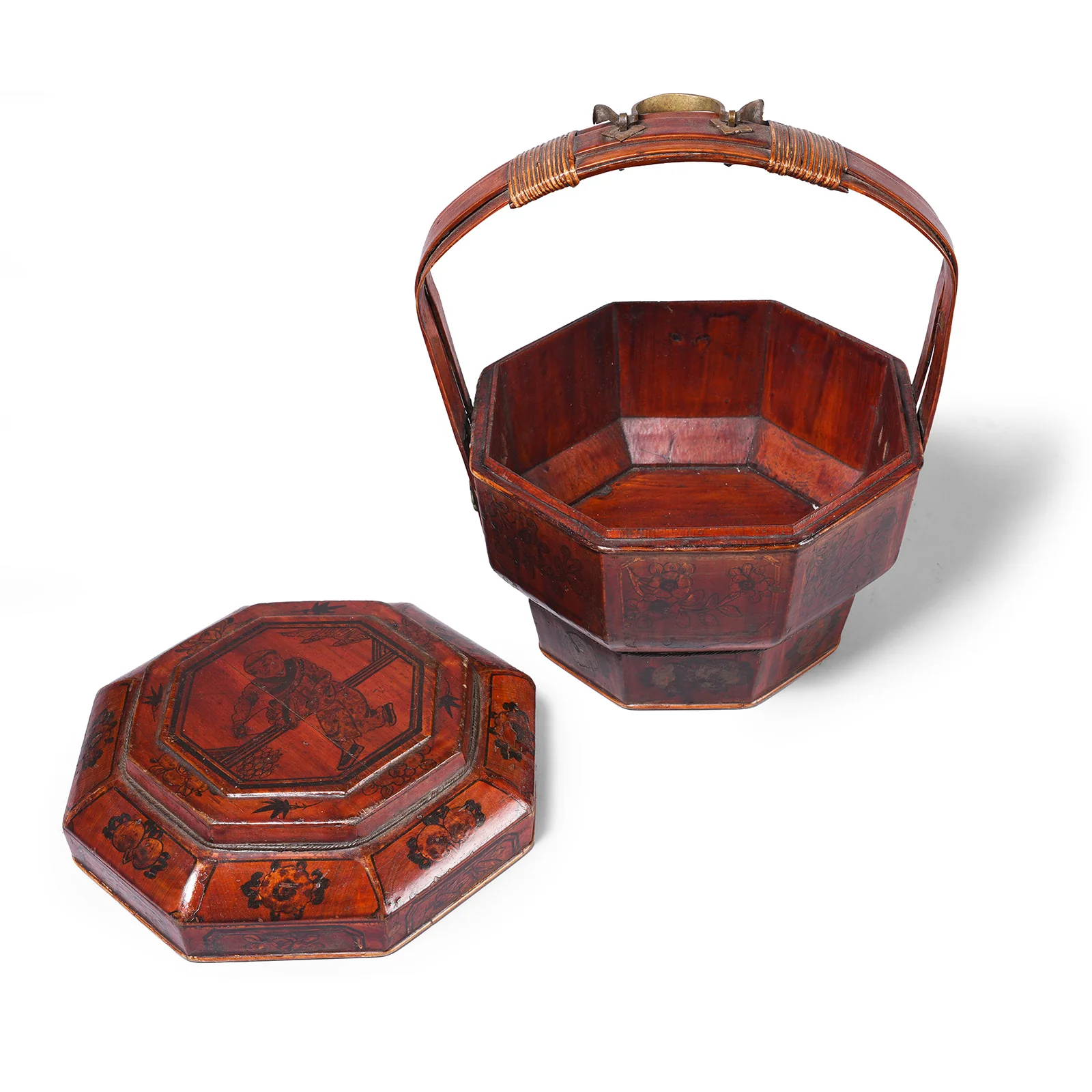 Chinese Wedding Basket from South China - ca 1920 - Image 2