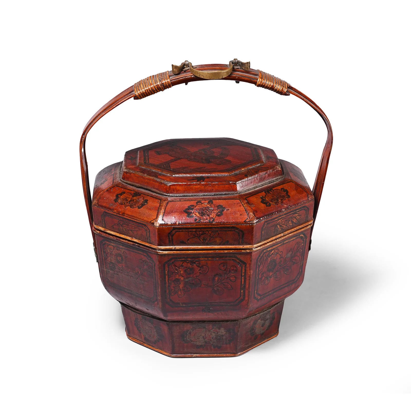 Chinese Wedding Basket from South China - ca 1920 - Image 3