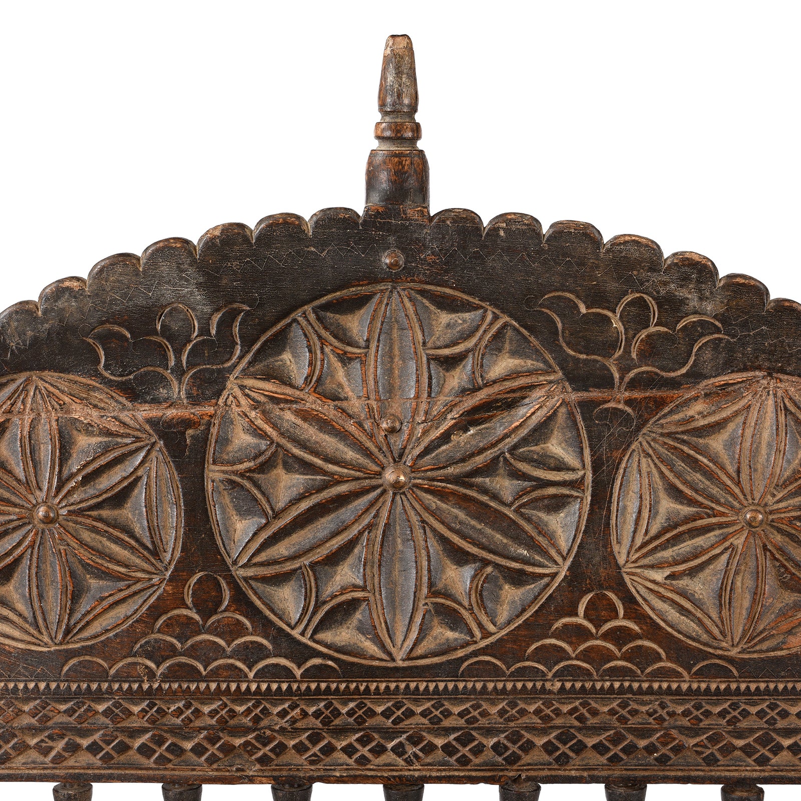 Indian Pidha Dowry Chair From Shekhawati - 19th Century - Image 5