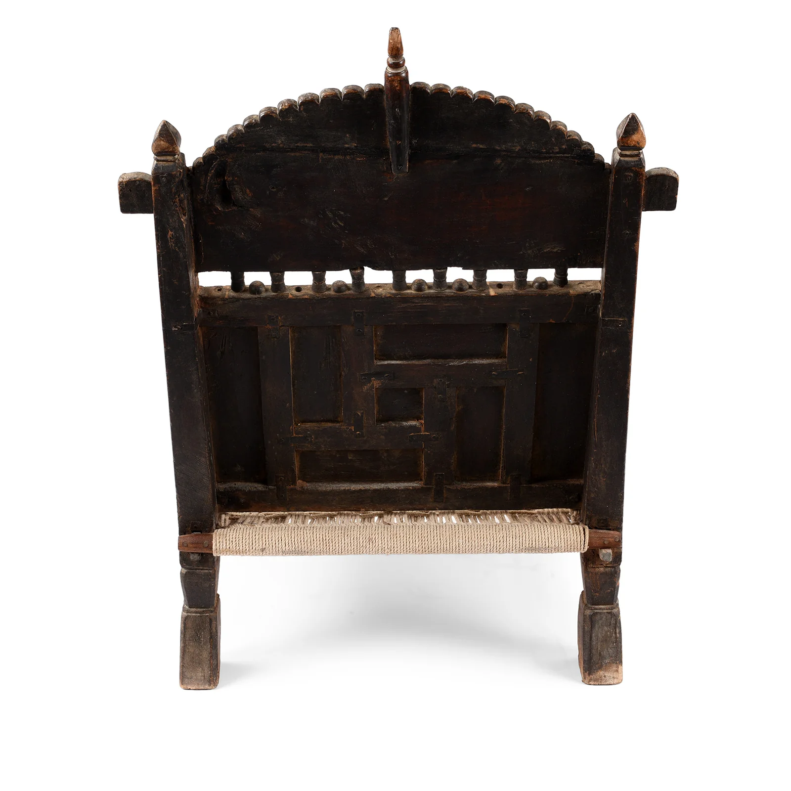 Indian Pidha Dowry Chair From Shekhawati - 19th Century - Image 6