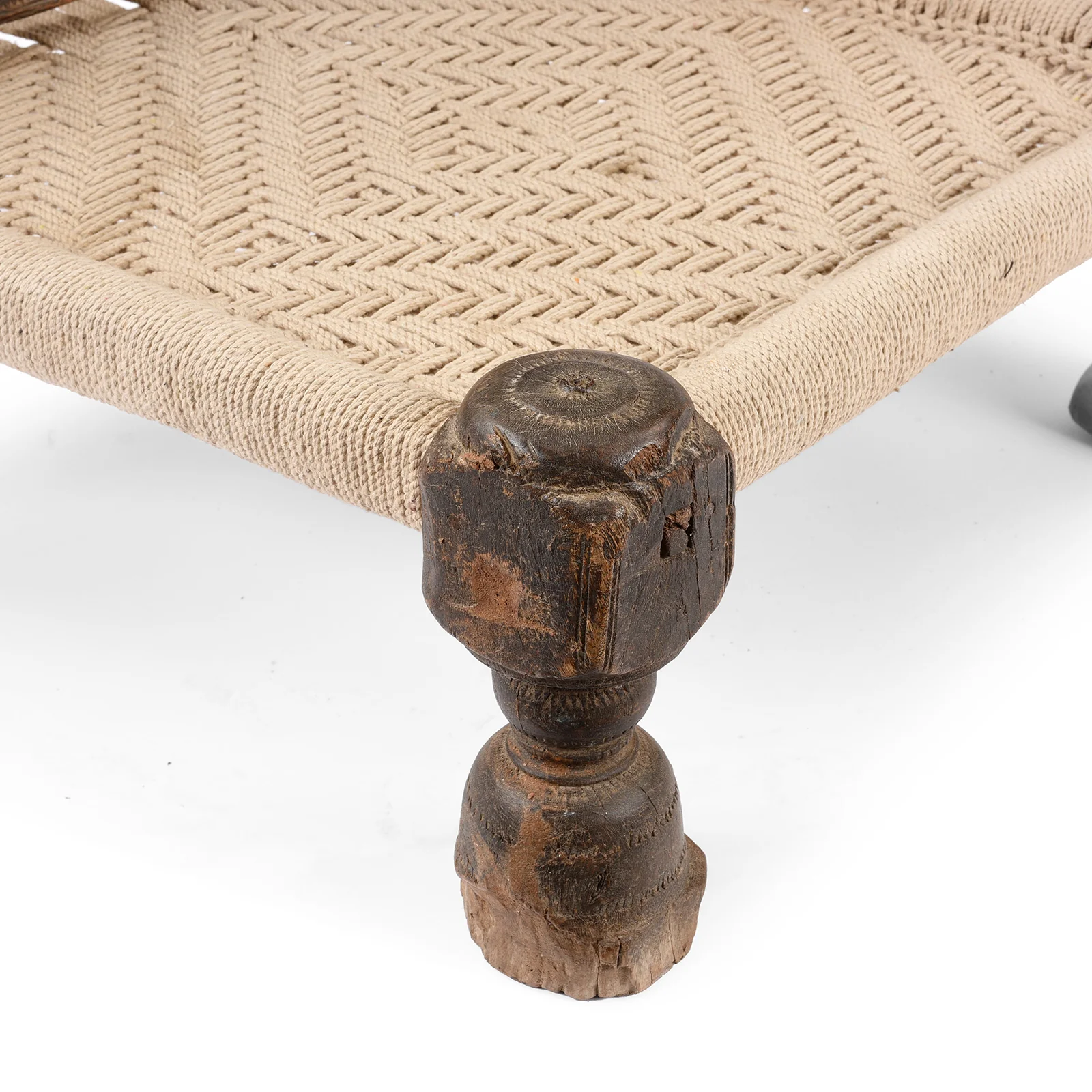 Indian Pidha Dowry Chair From Shekhawati - 19th Century - Image 8