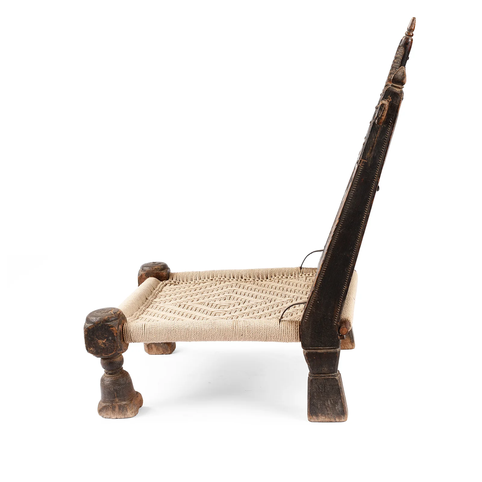 Indian Pidha Dowry Chair From Shekhawati - 19th Century - Image 9