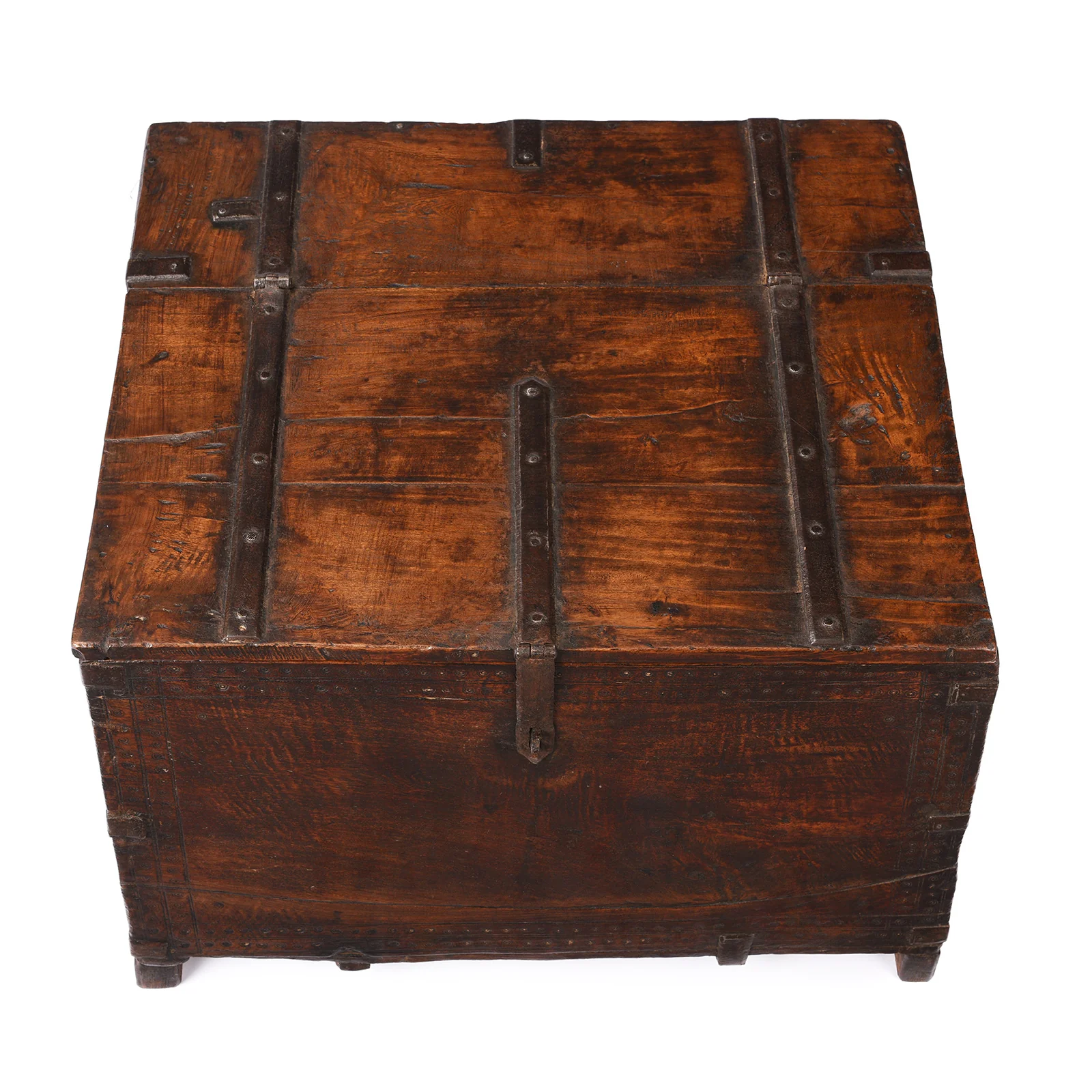 Chip Carved Dowry Box From Rajasthan - 19th Century - Image 4