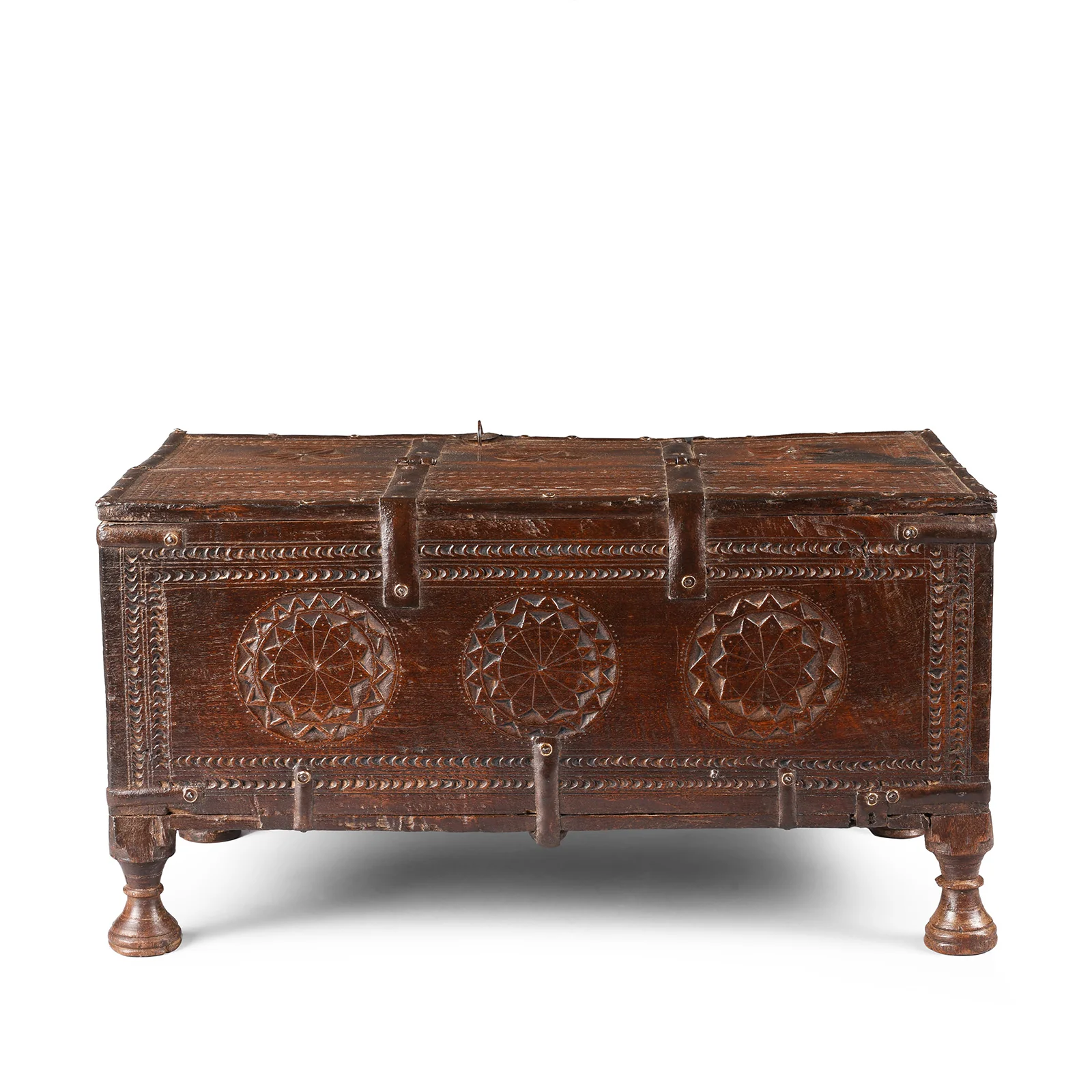 Indian Merchants Box From Shekhawati - 19th Century - Image 5