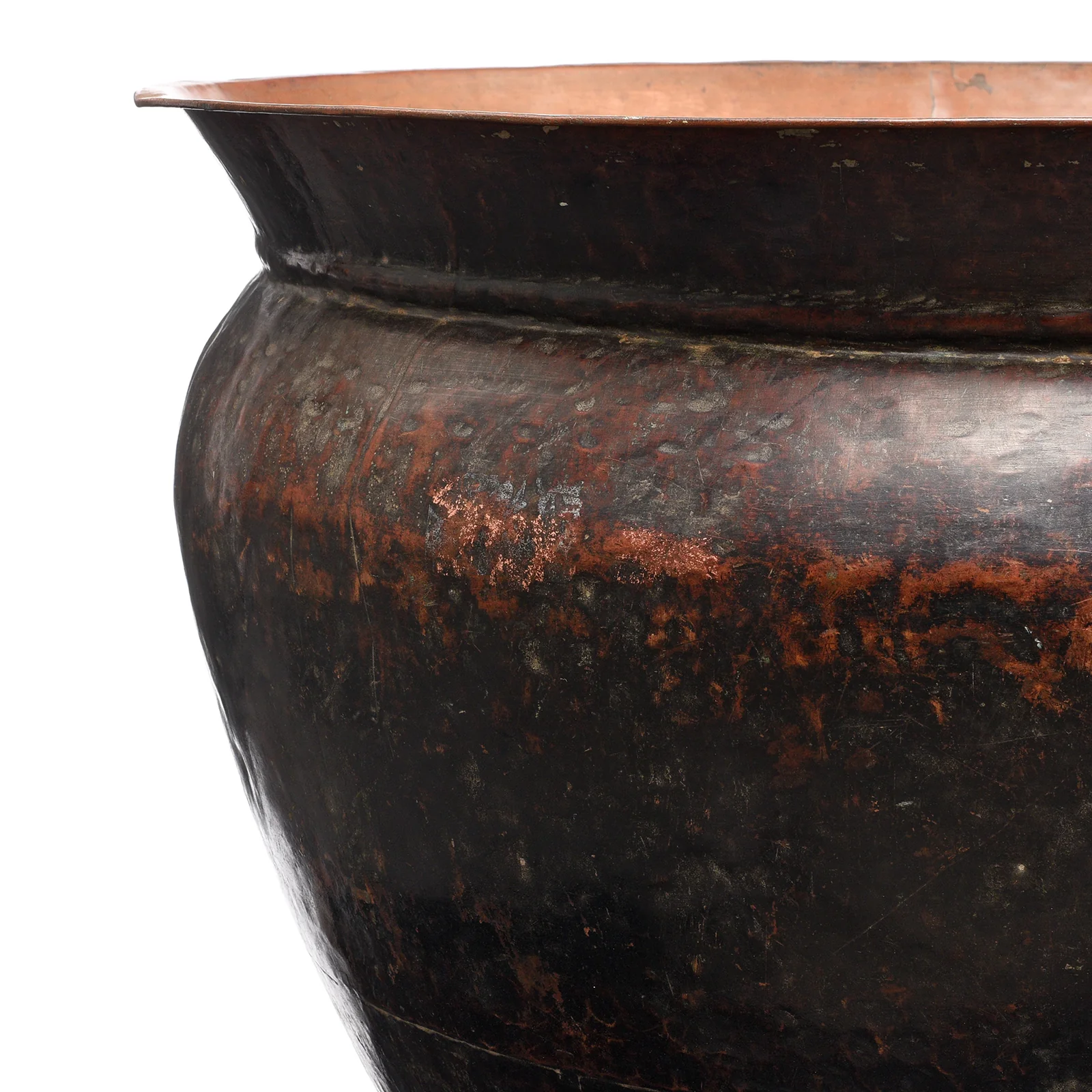 Copper Water Pot From Kerala For Planter - 19th Century - Image 2